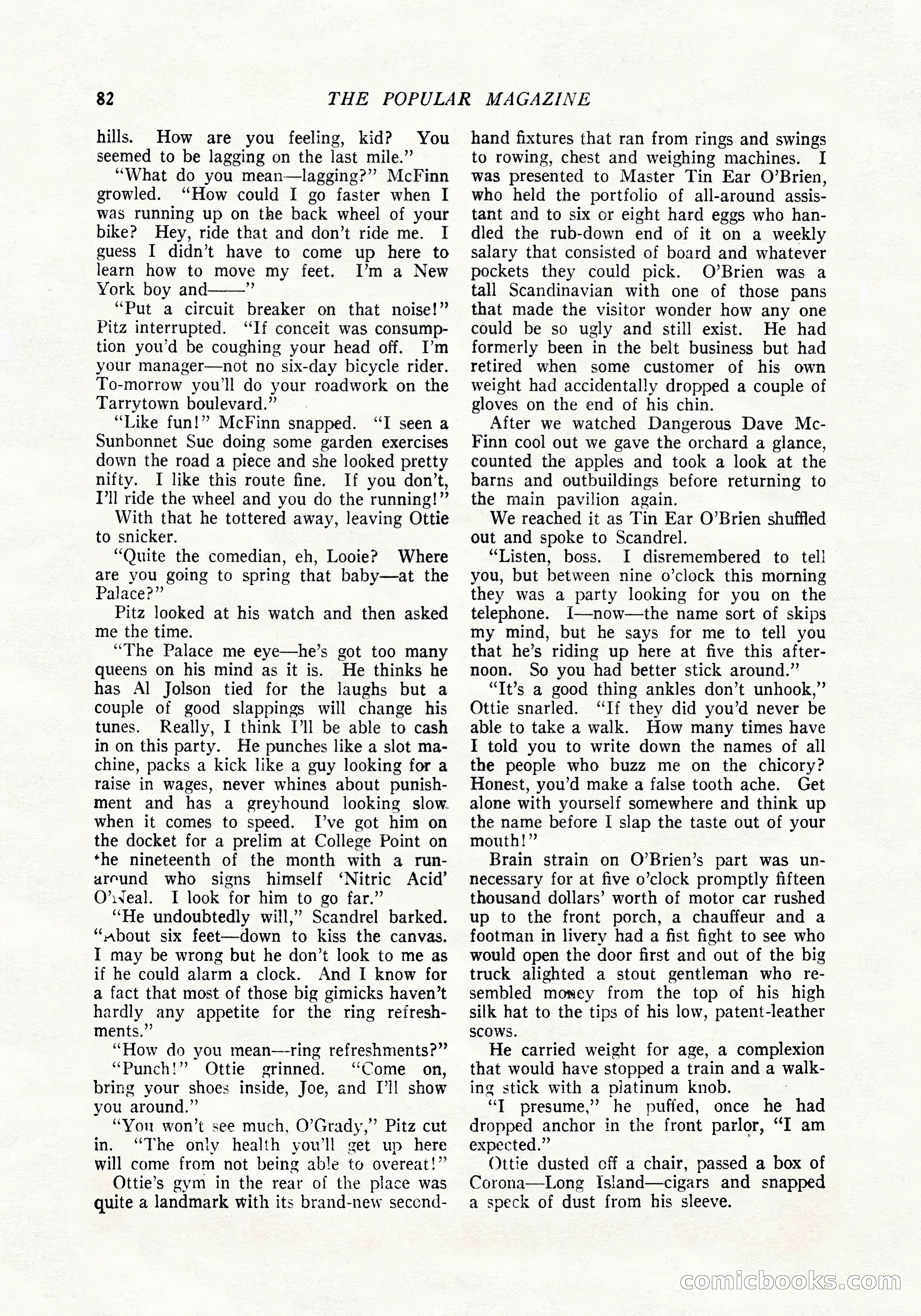 The Popular Magazine, April 20, 1924 — page 84 of 400