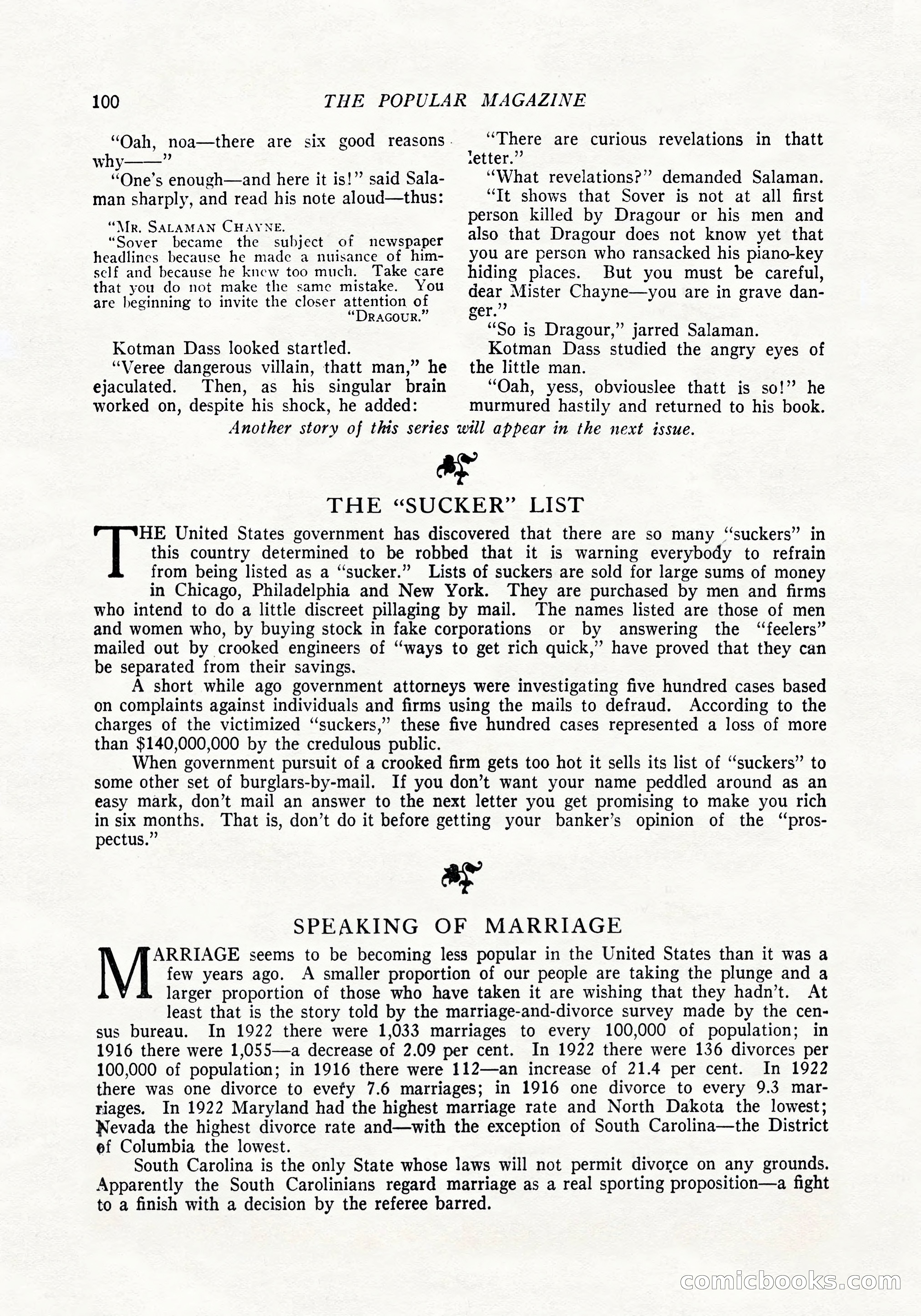 The Popular Magazine, April 20, 1924 — page 102 of 400