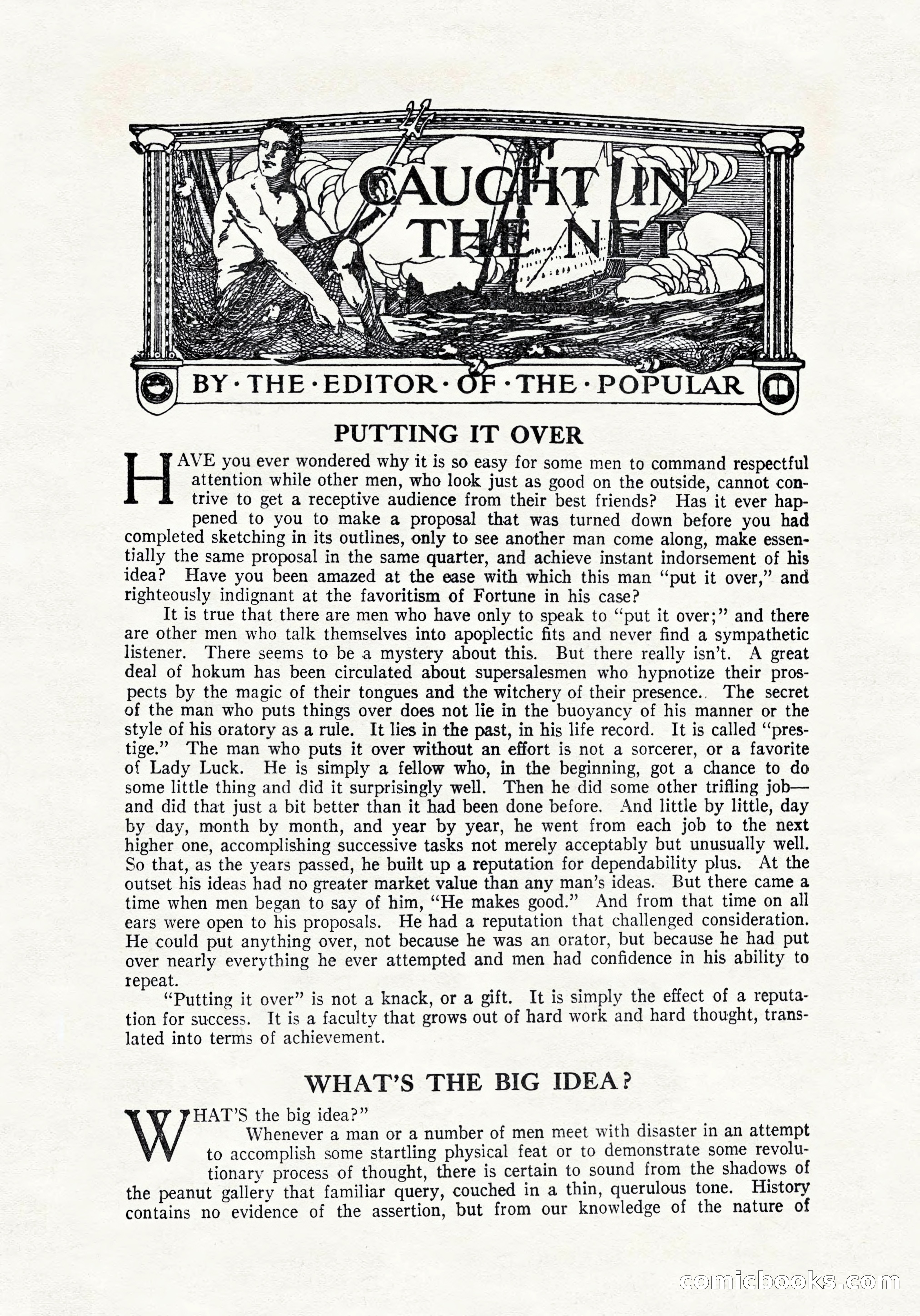 The Popular Magazine, April 20, 1924 — page 103 of 400