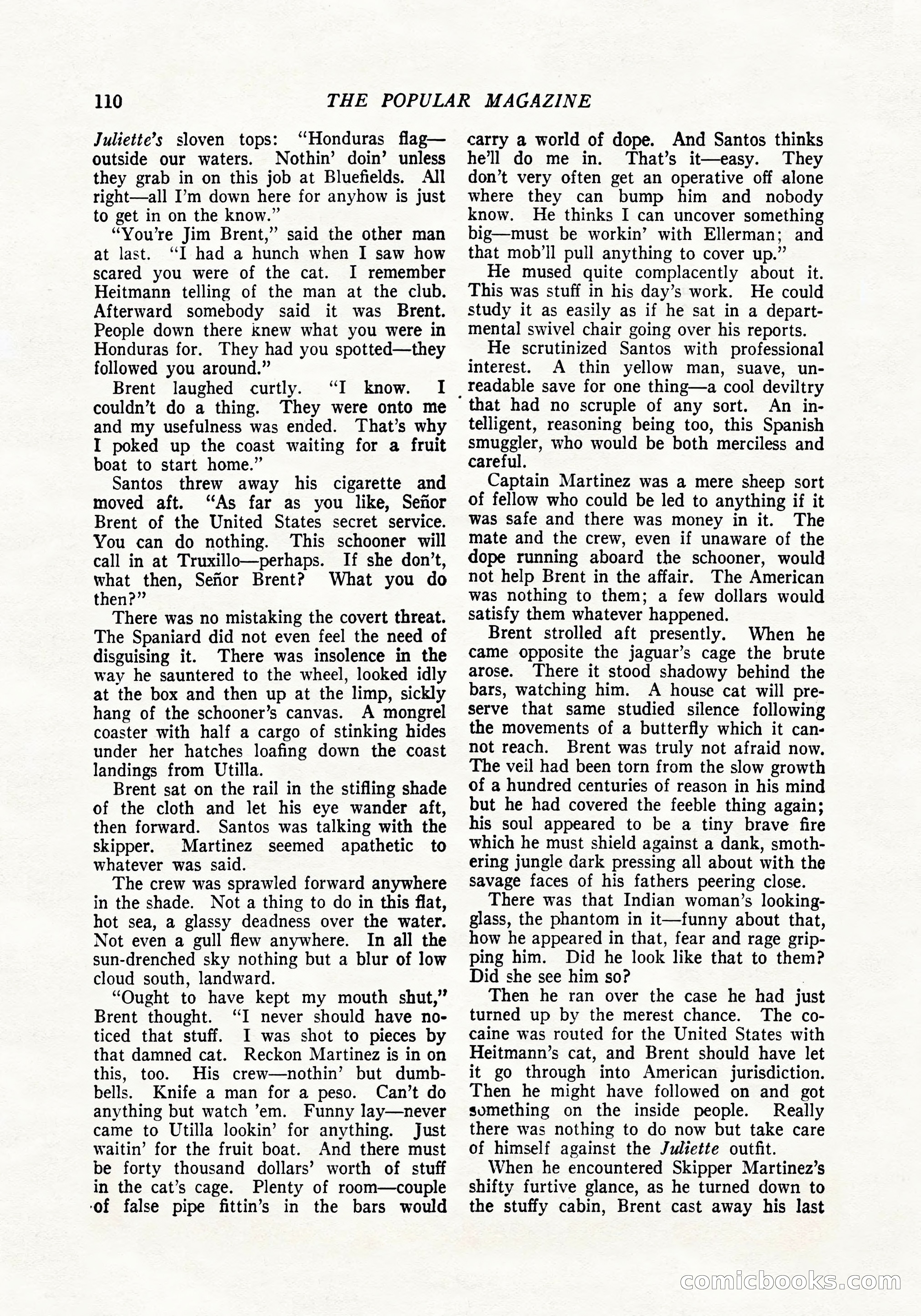 The Popular Magazine, April 20, 1924 — page 112 of 400