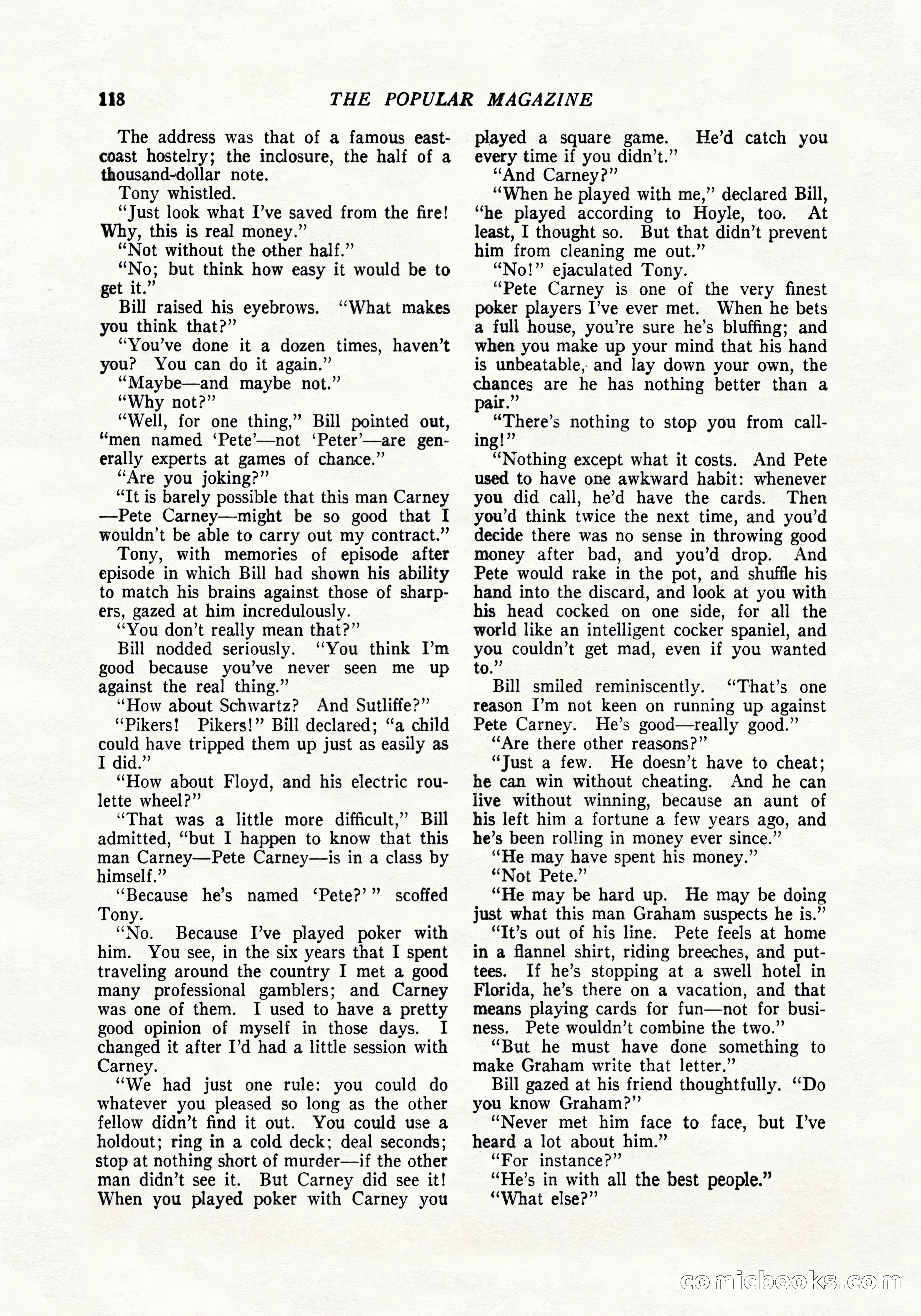 The Popular Magazine, April 20, 1924 — page 120 of 400