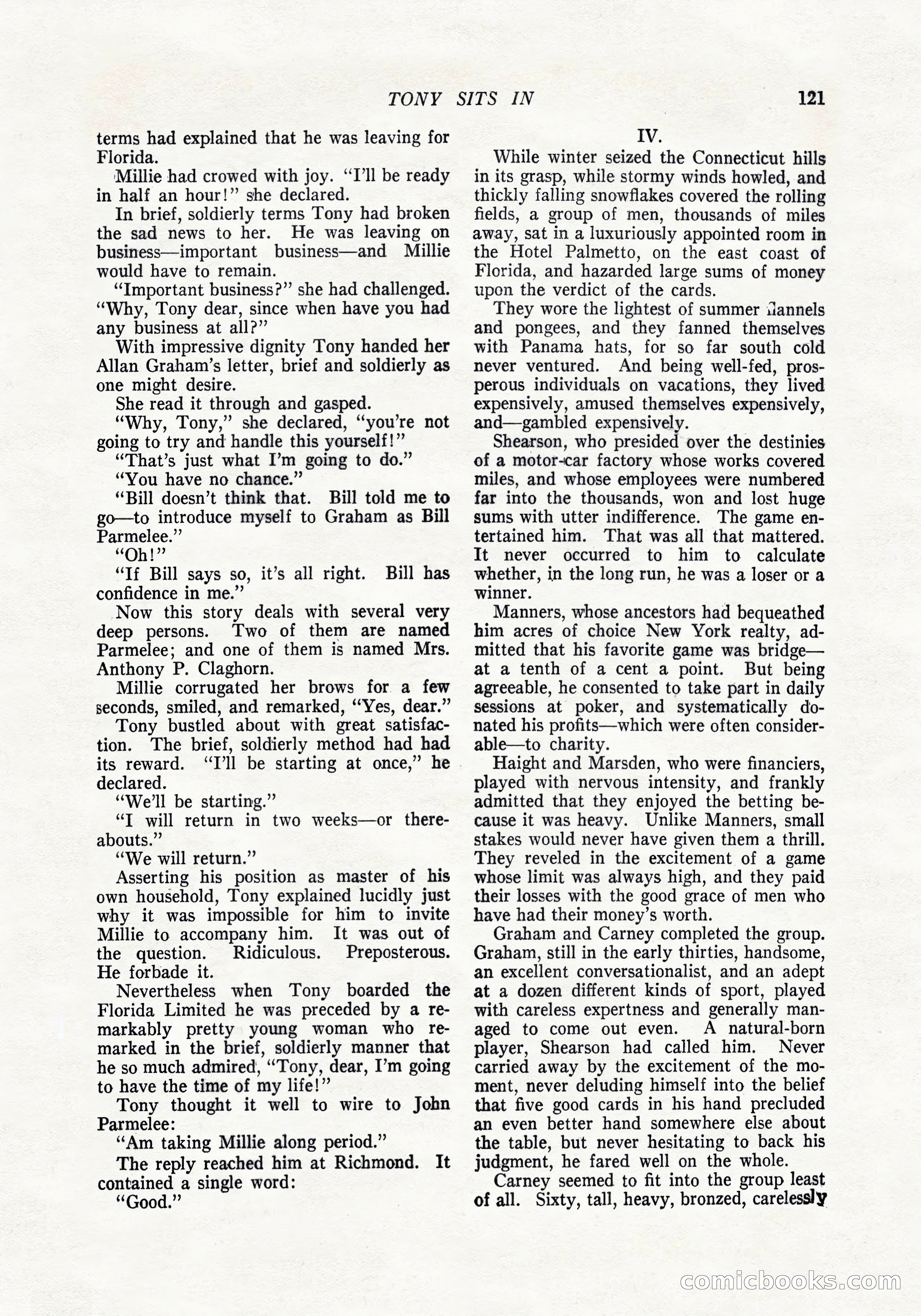The Popular Magazine, April 20, 1924 — page 123 of 400