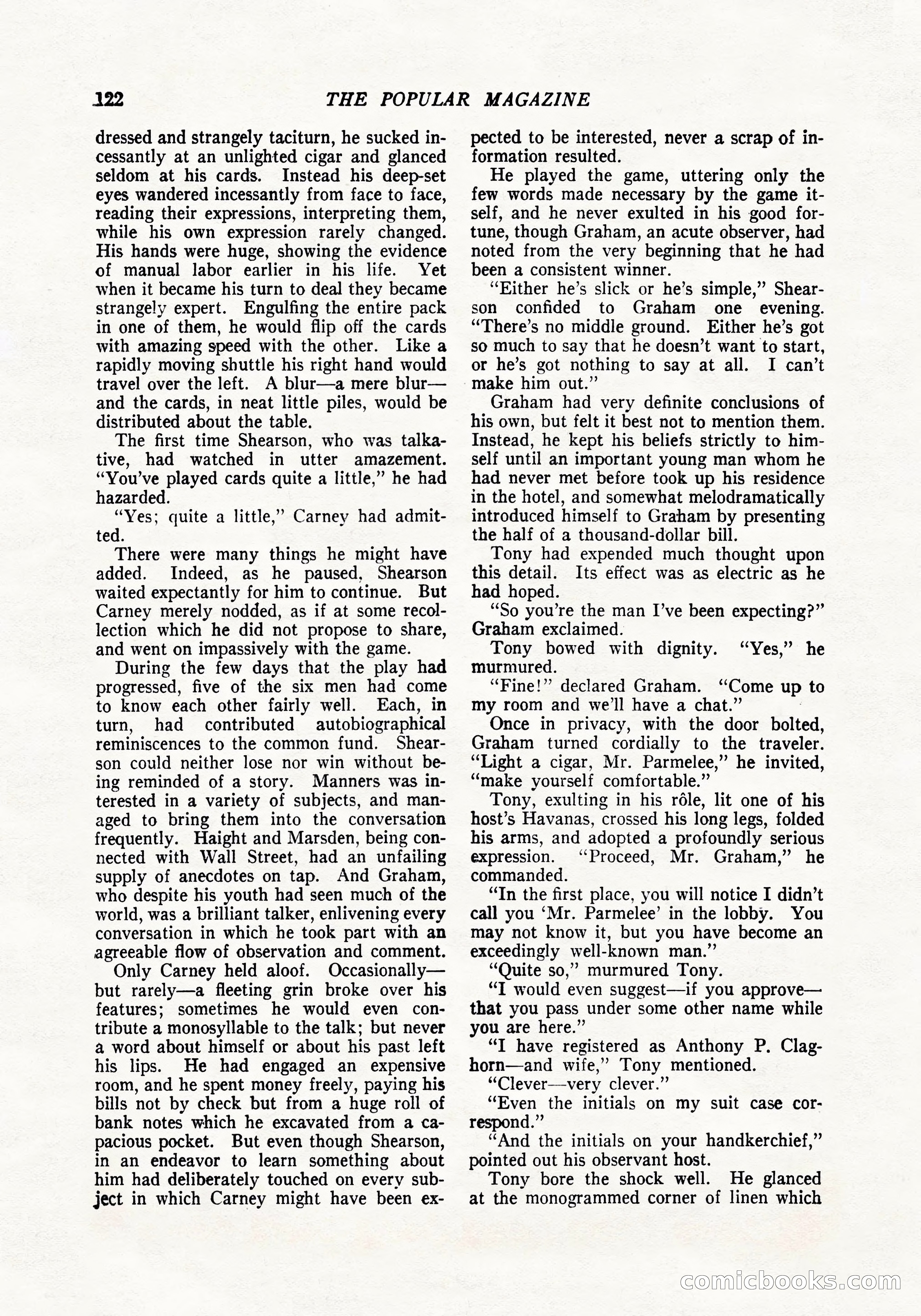 The Popular Magazine, April 20, 1924 — page 124 of 400