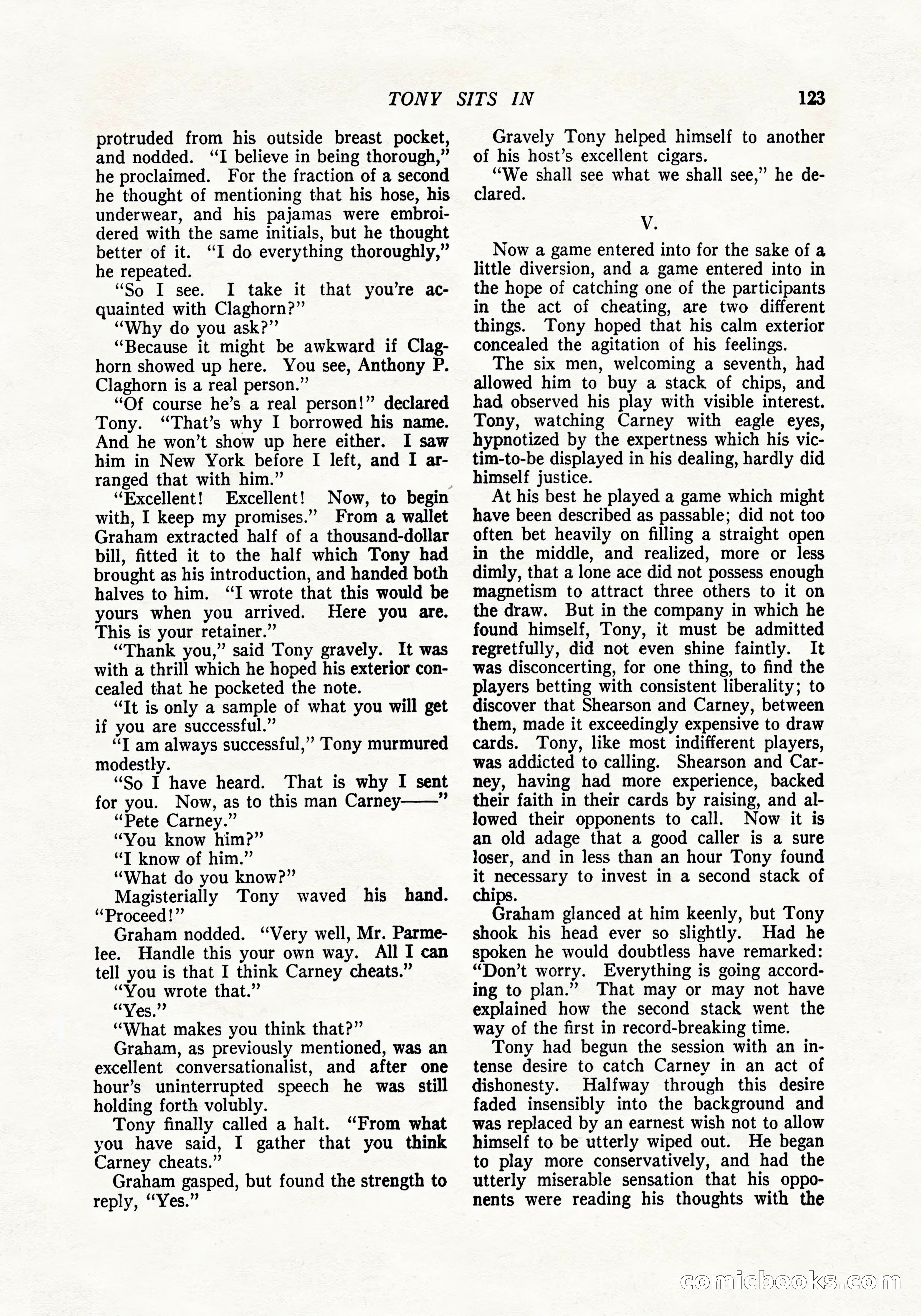 The Popular Magazine, April 20, 1924 — page 125 of 400