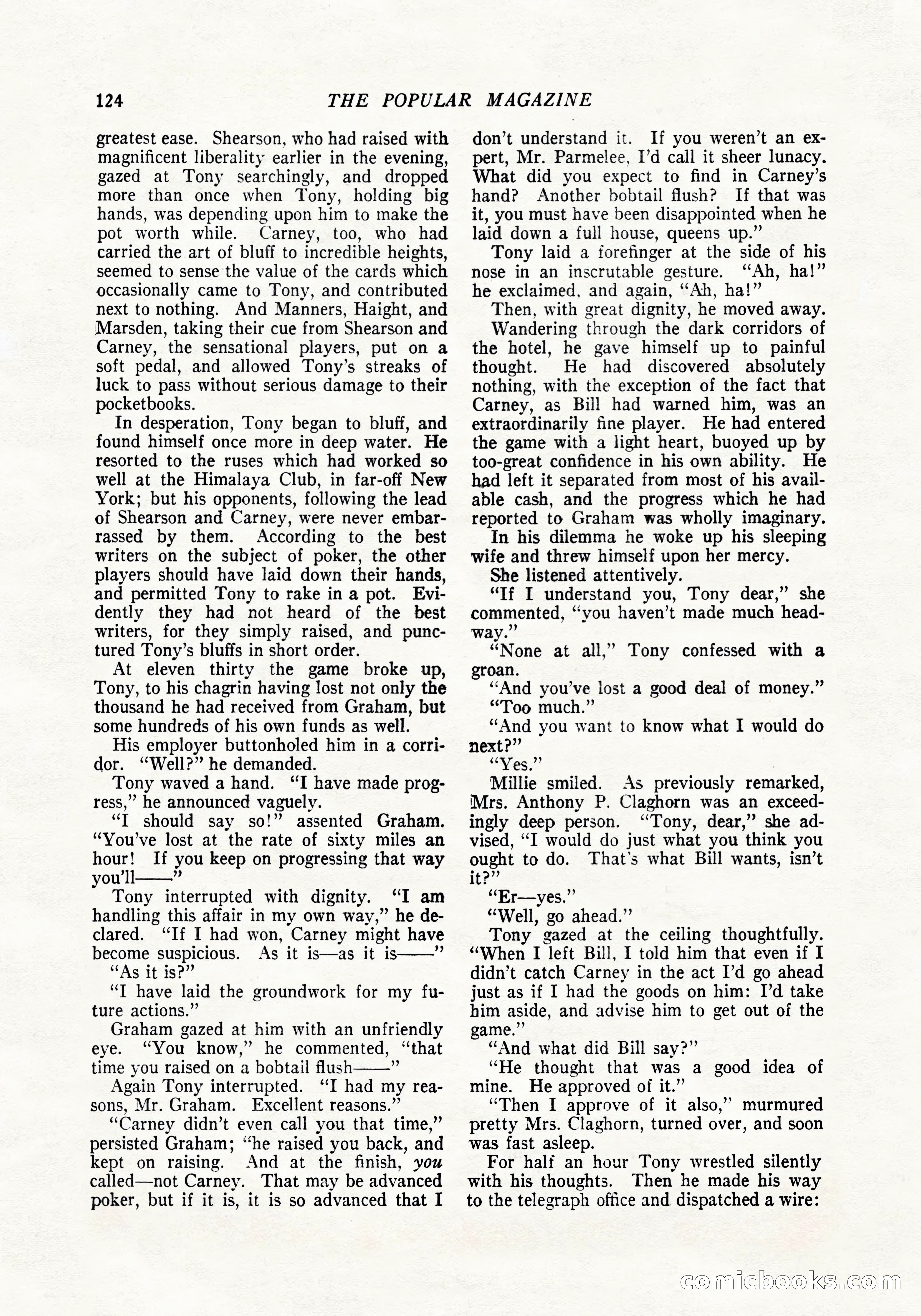 The Popular Magazine, April 20, 1924 — page 126 of 400
