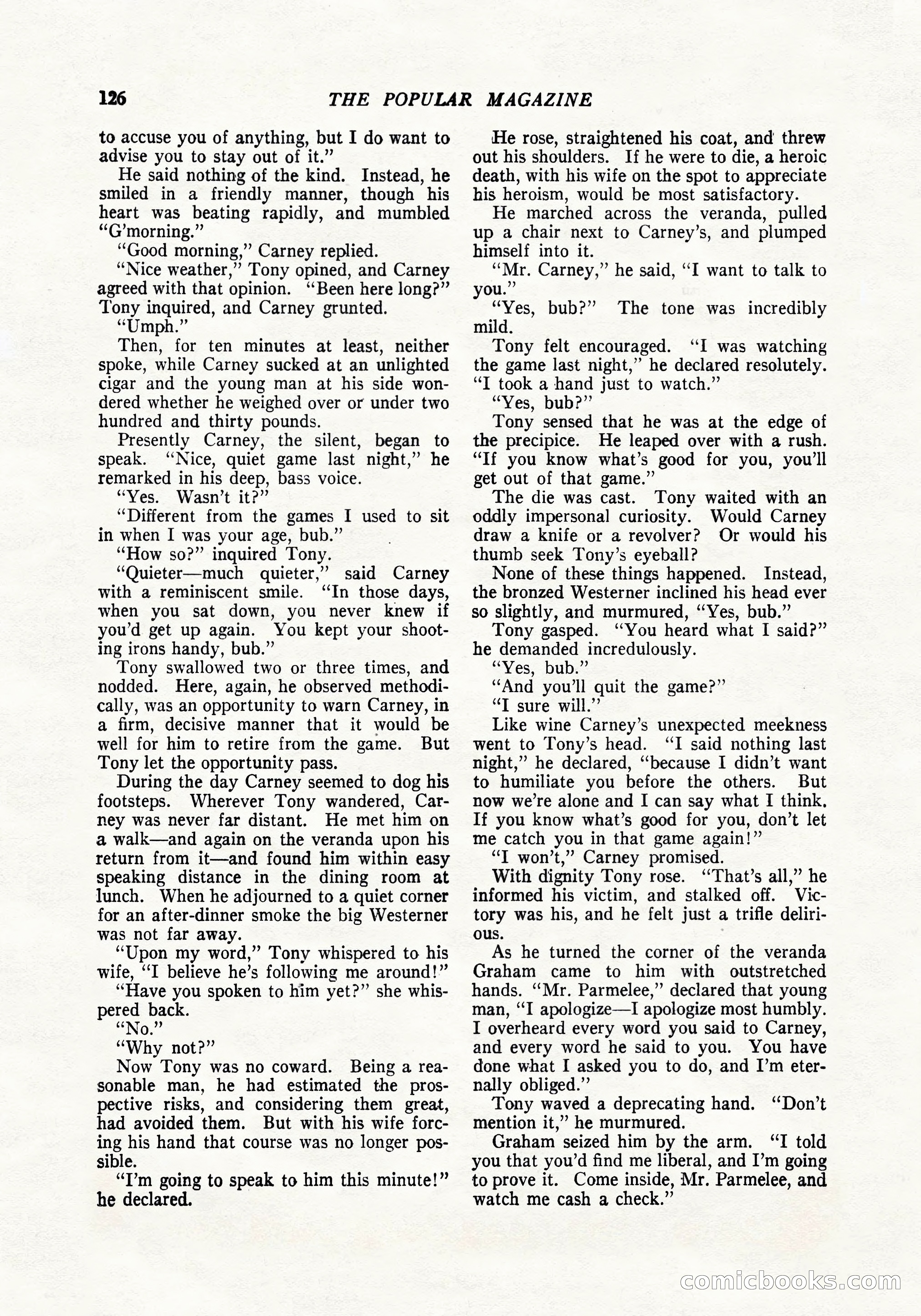 The Popular Magazine, April 20, 1924 — page 128 of 400