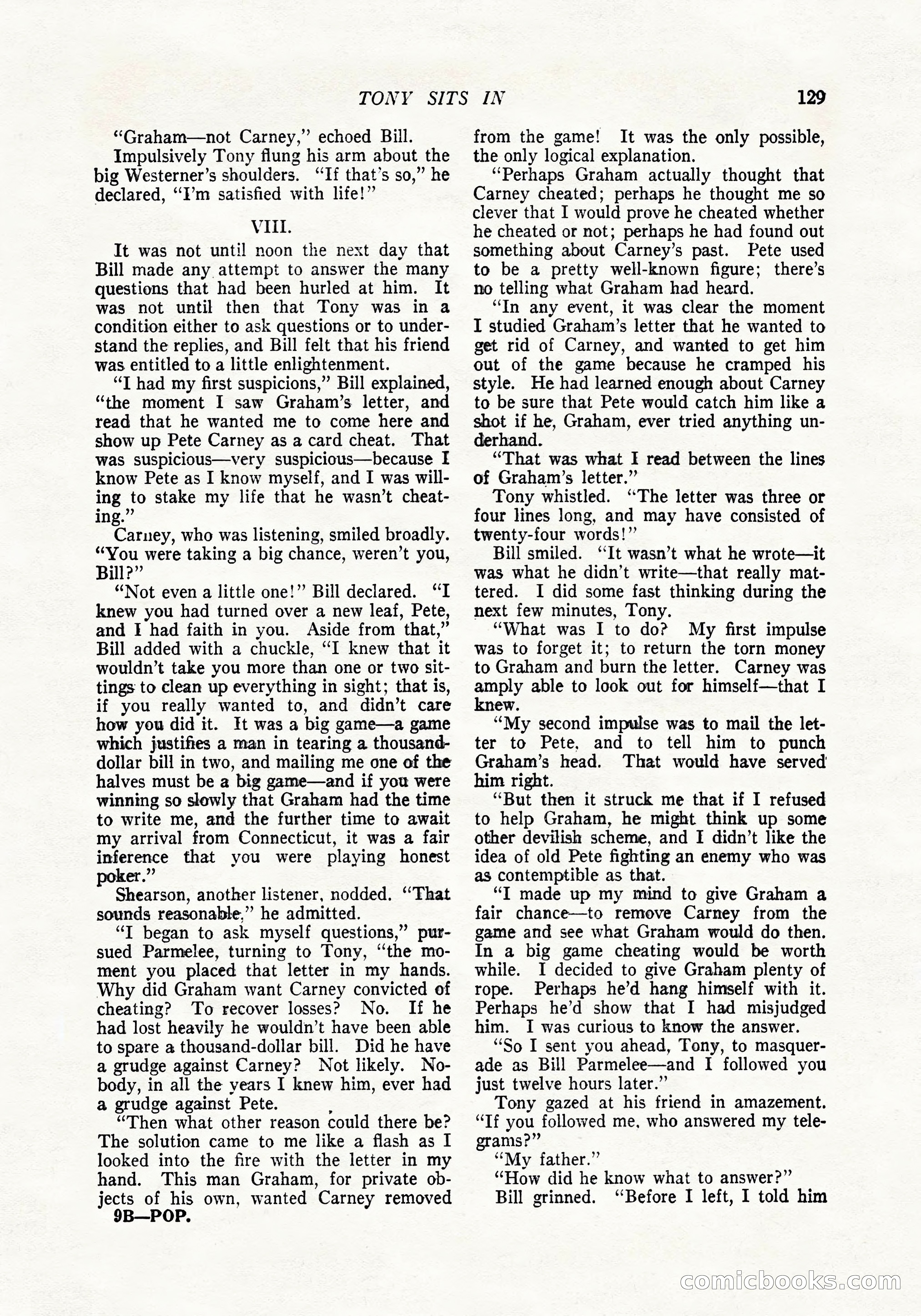 The Popular Magazine, April 20, 1924 — page 131 of 400