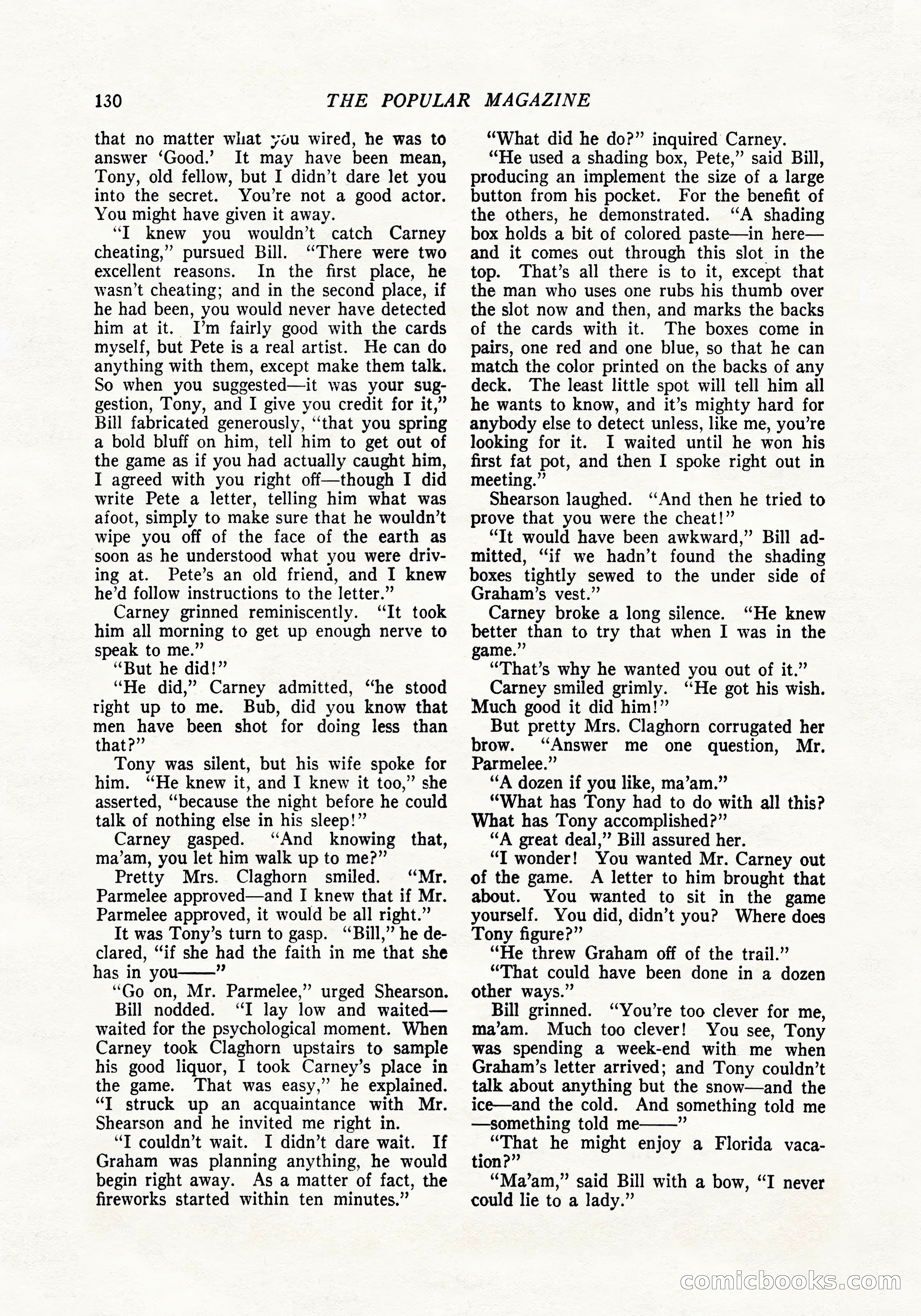 The Popular Magazine, April 20, 1924 — page 132 of 400