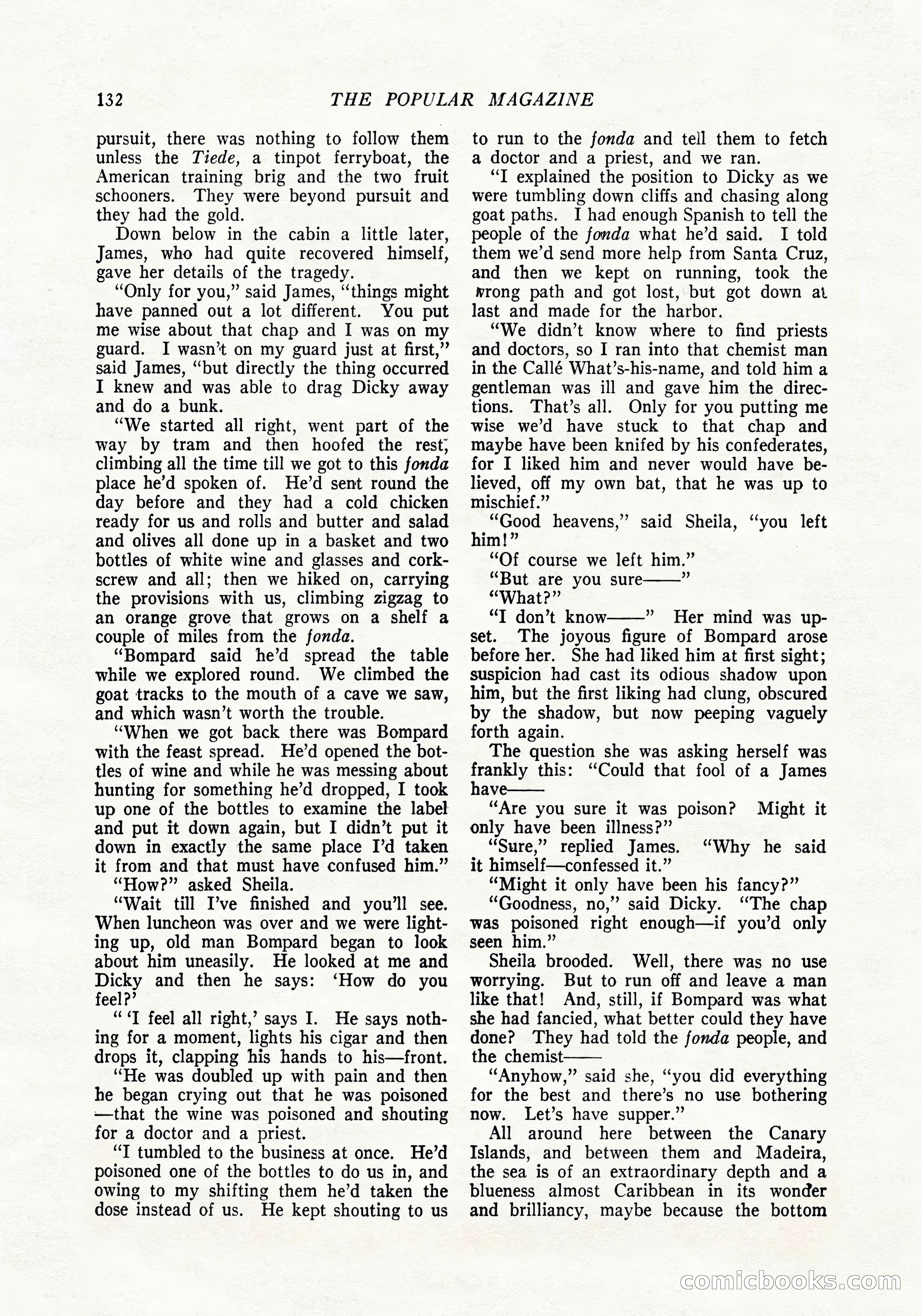 The Popular Magazine, April 20, 1924 — page 134 of 400
