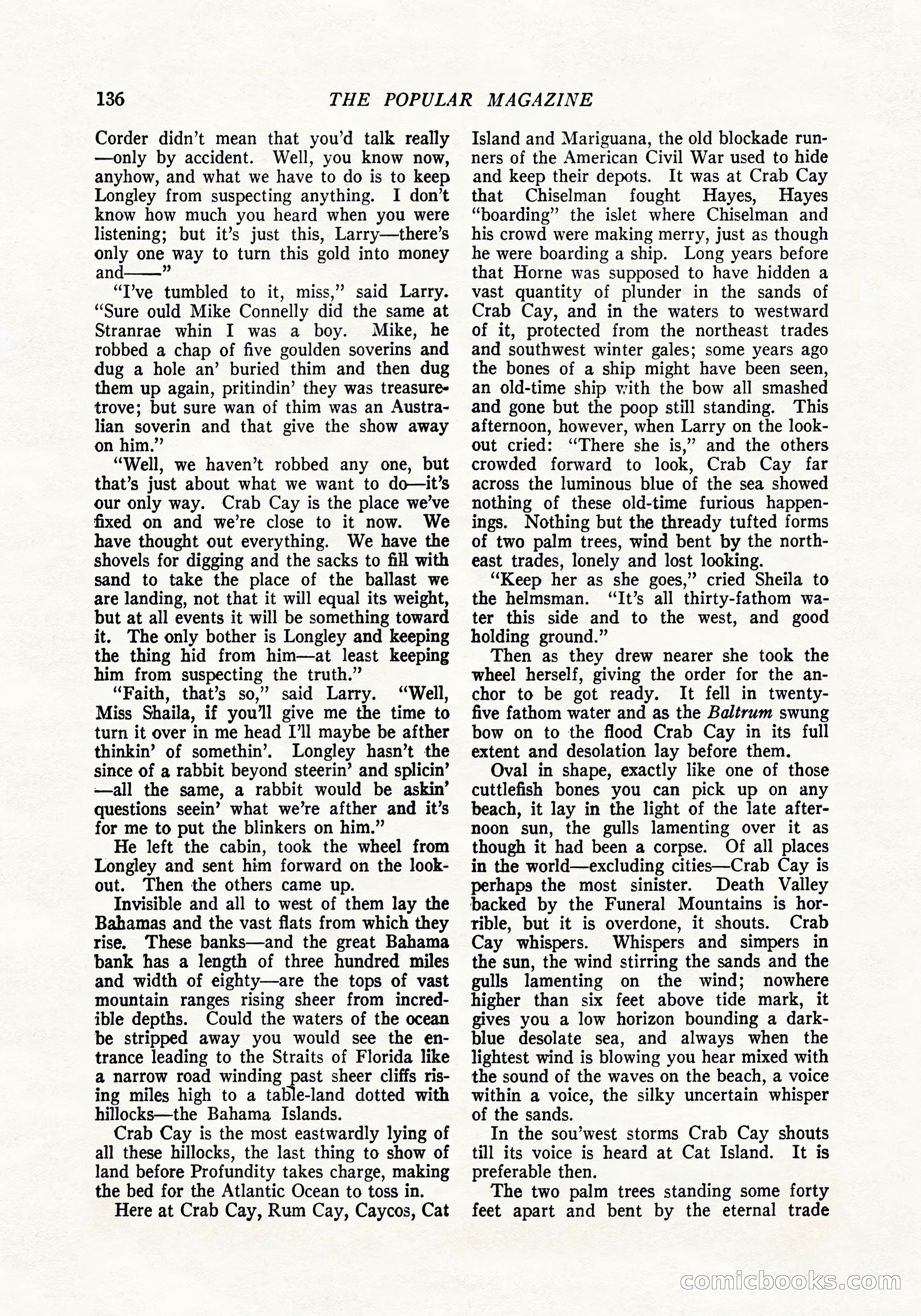 The Popular Magazine, April 20, 1924 — page 138 of 400