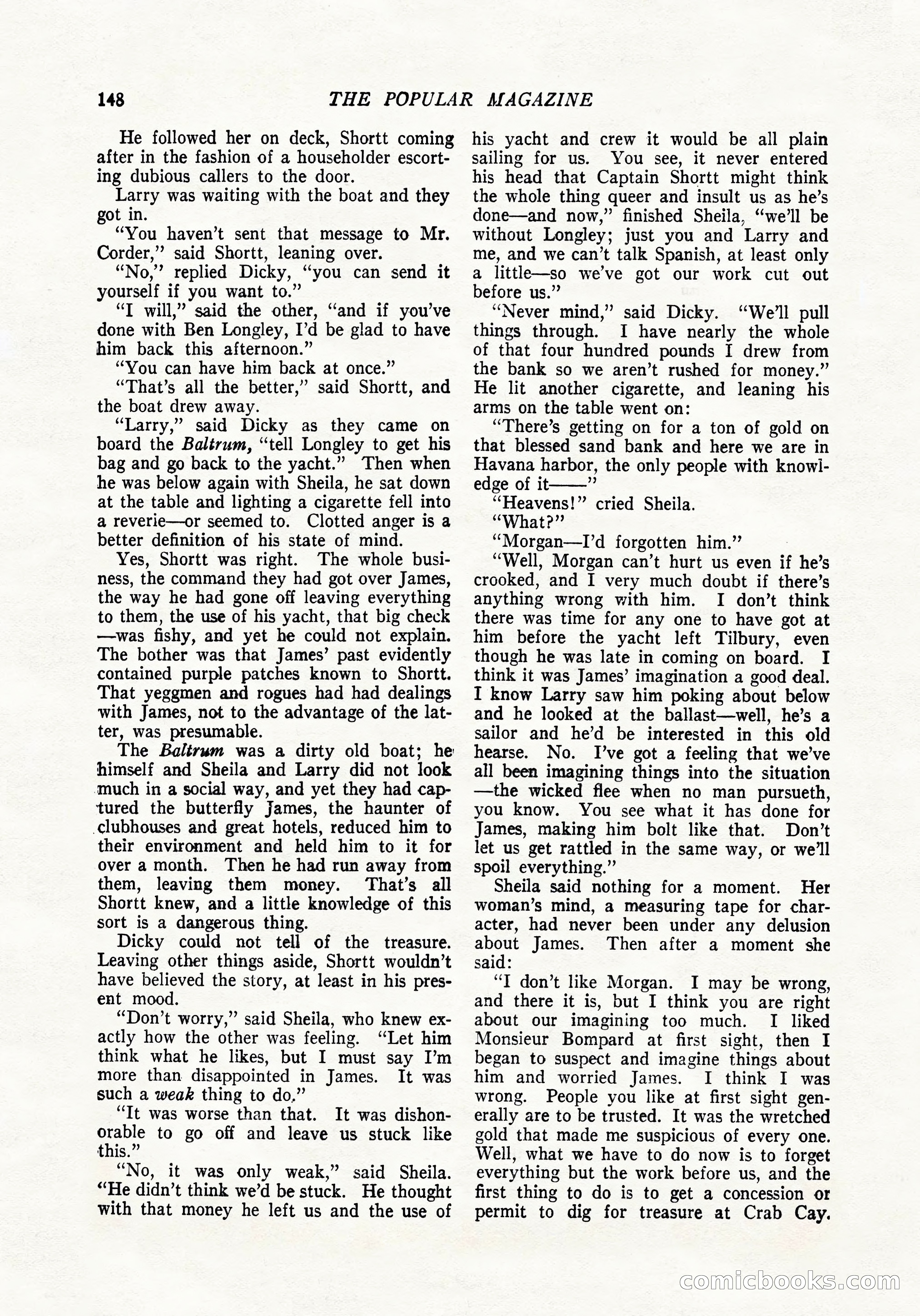 The Popular Magazine, April 20, 1924 — page 150 of 400