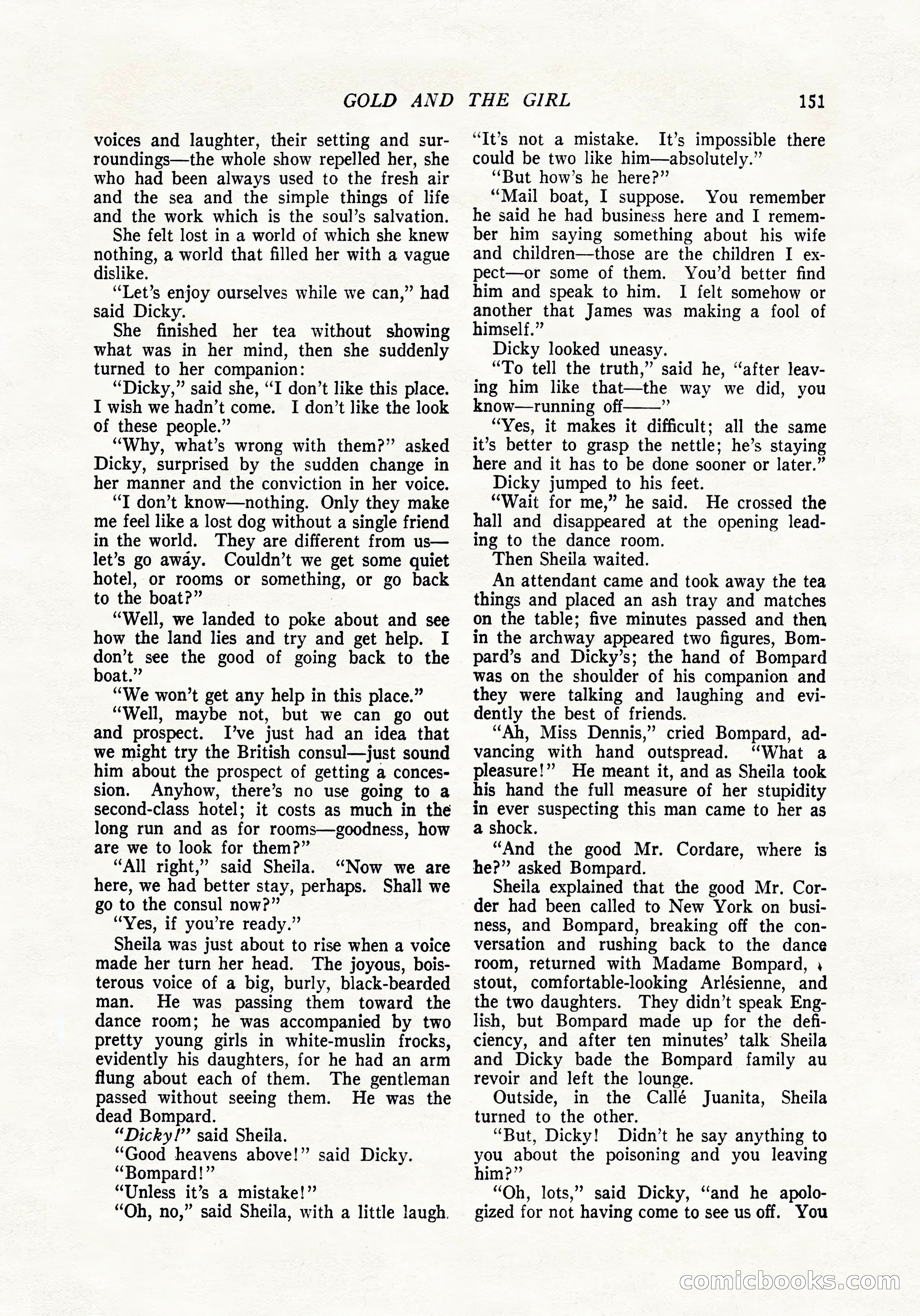 The Popular Magazine, April 20, 1924 — page 153 of 400