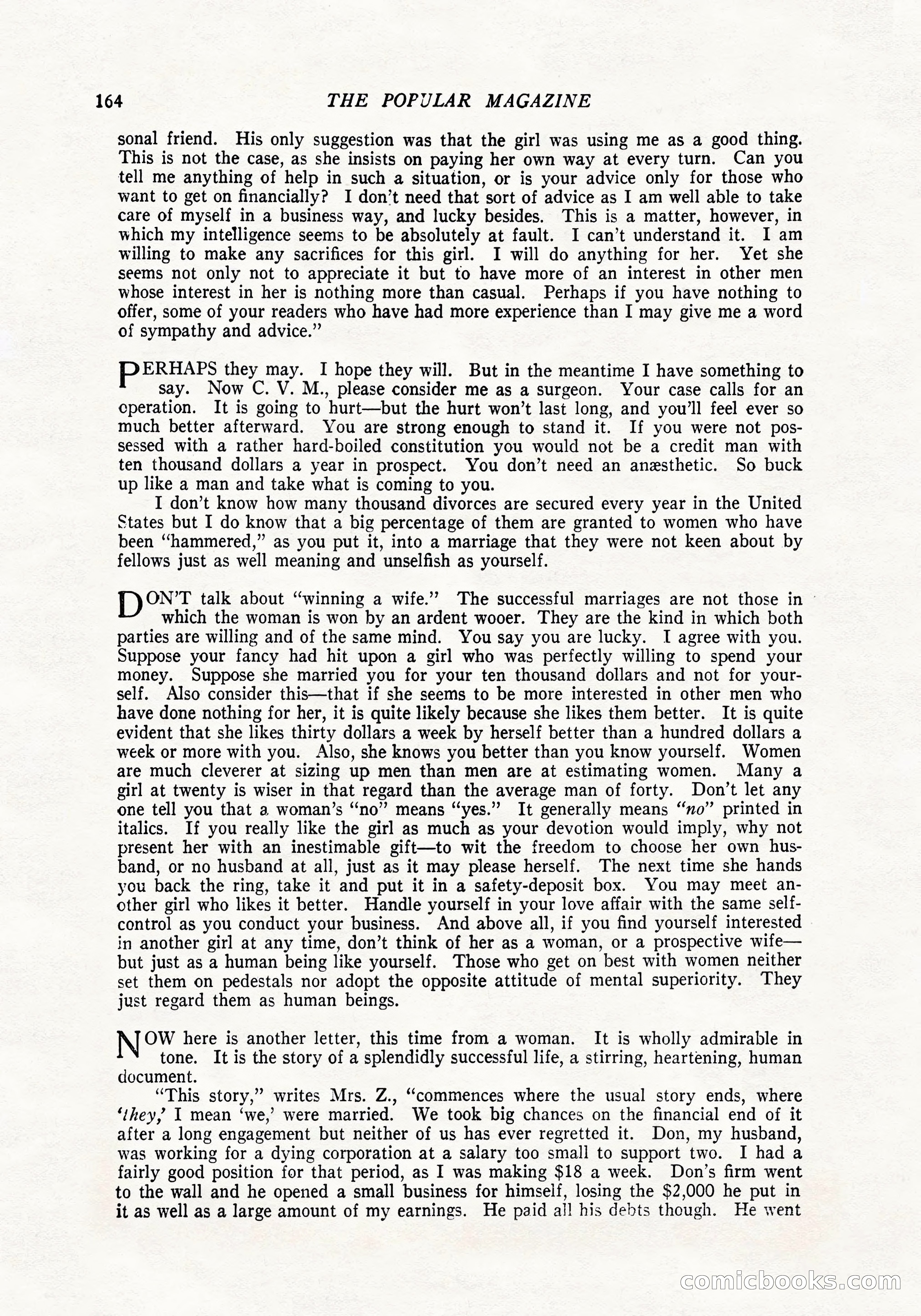 The Popular Magazine, April 20, 1924 — page 166 of 400
