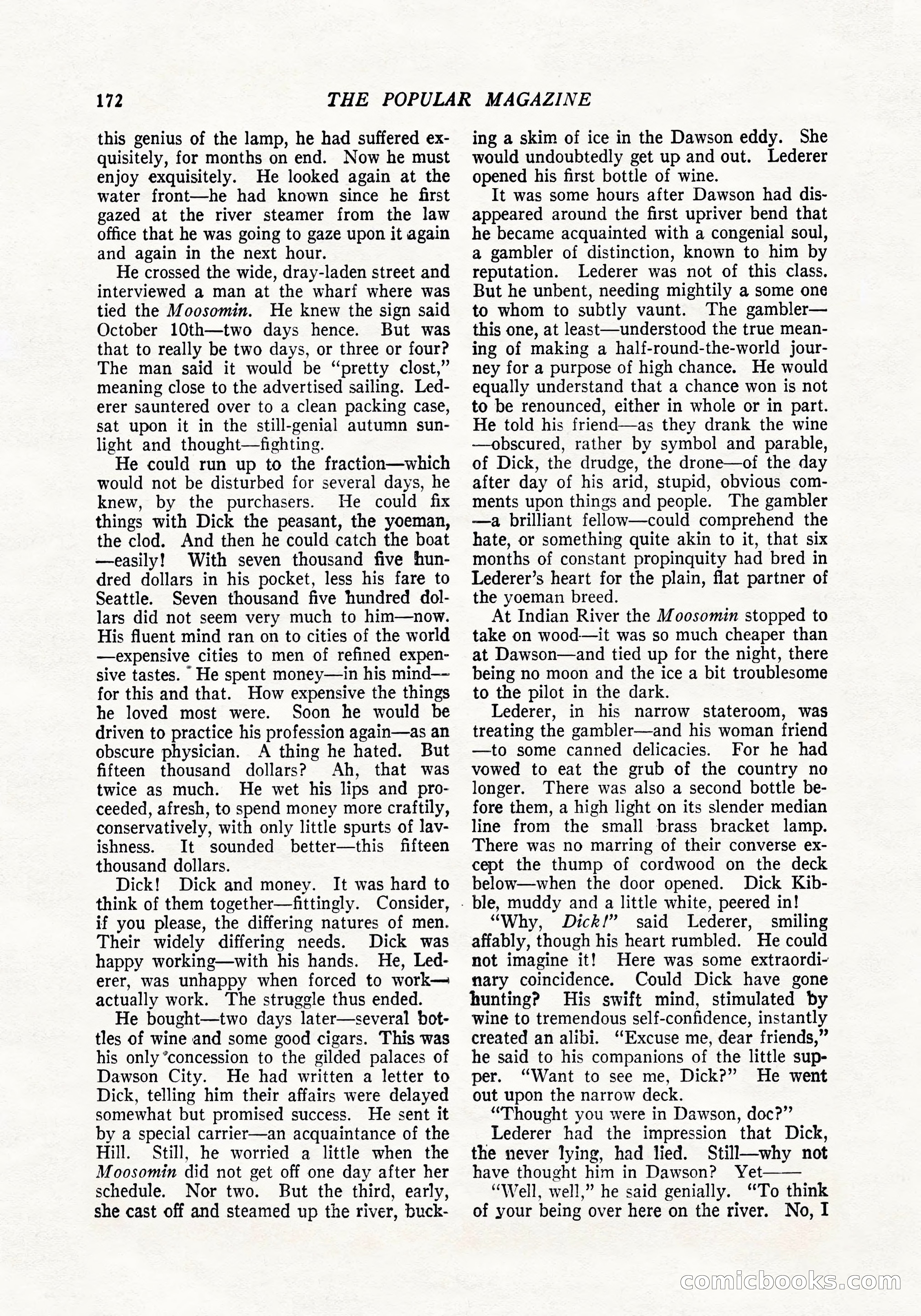 The Popular Magazine, April 20, 1924 — page 174 of 400
