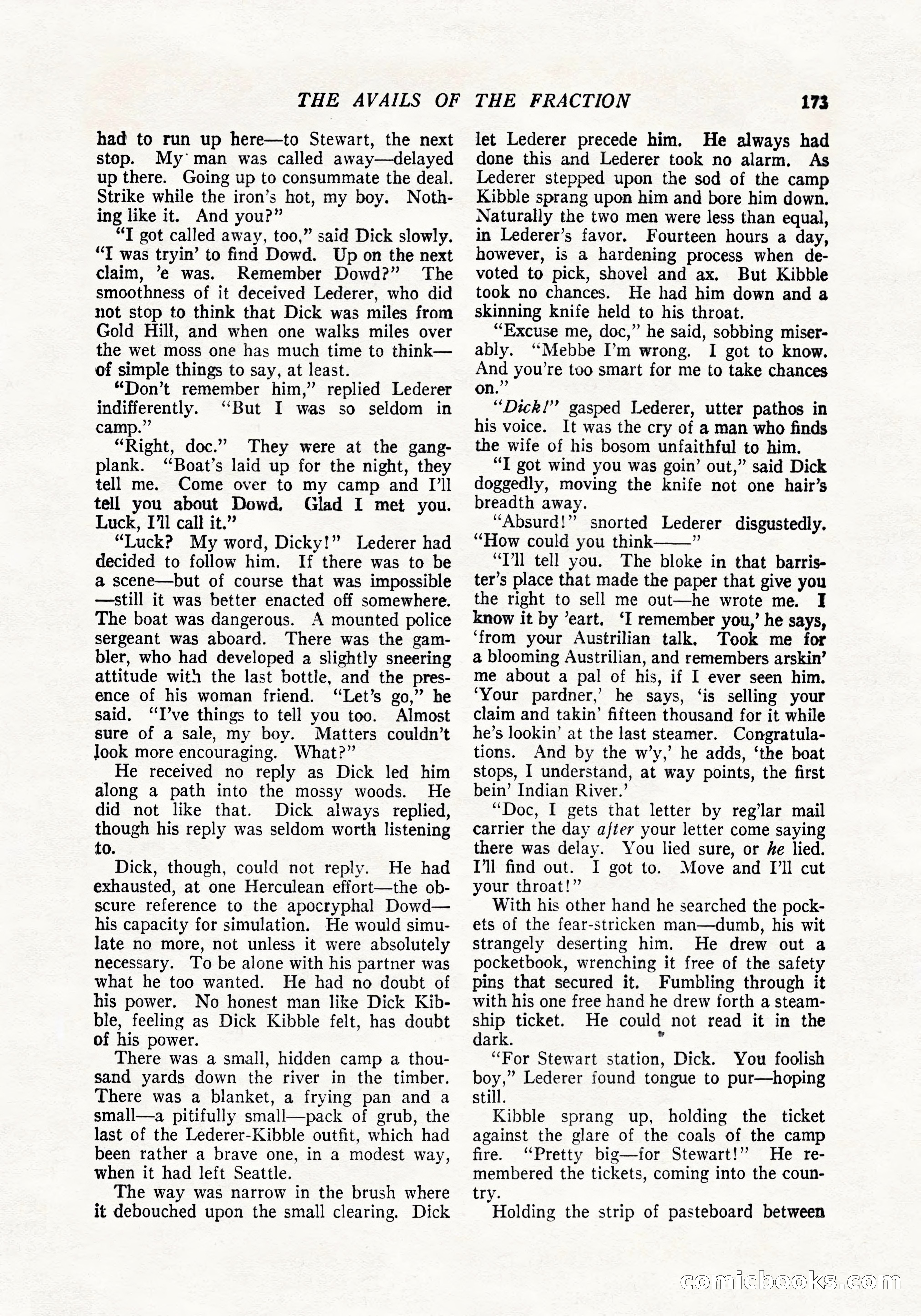 The Popular Magazine, April 20, 1924 — page 175 of 400