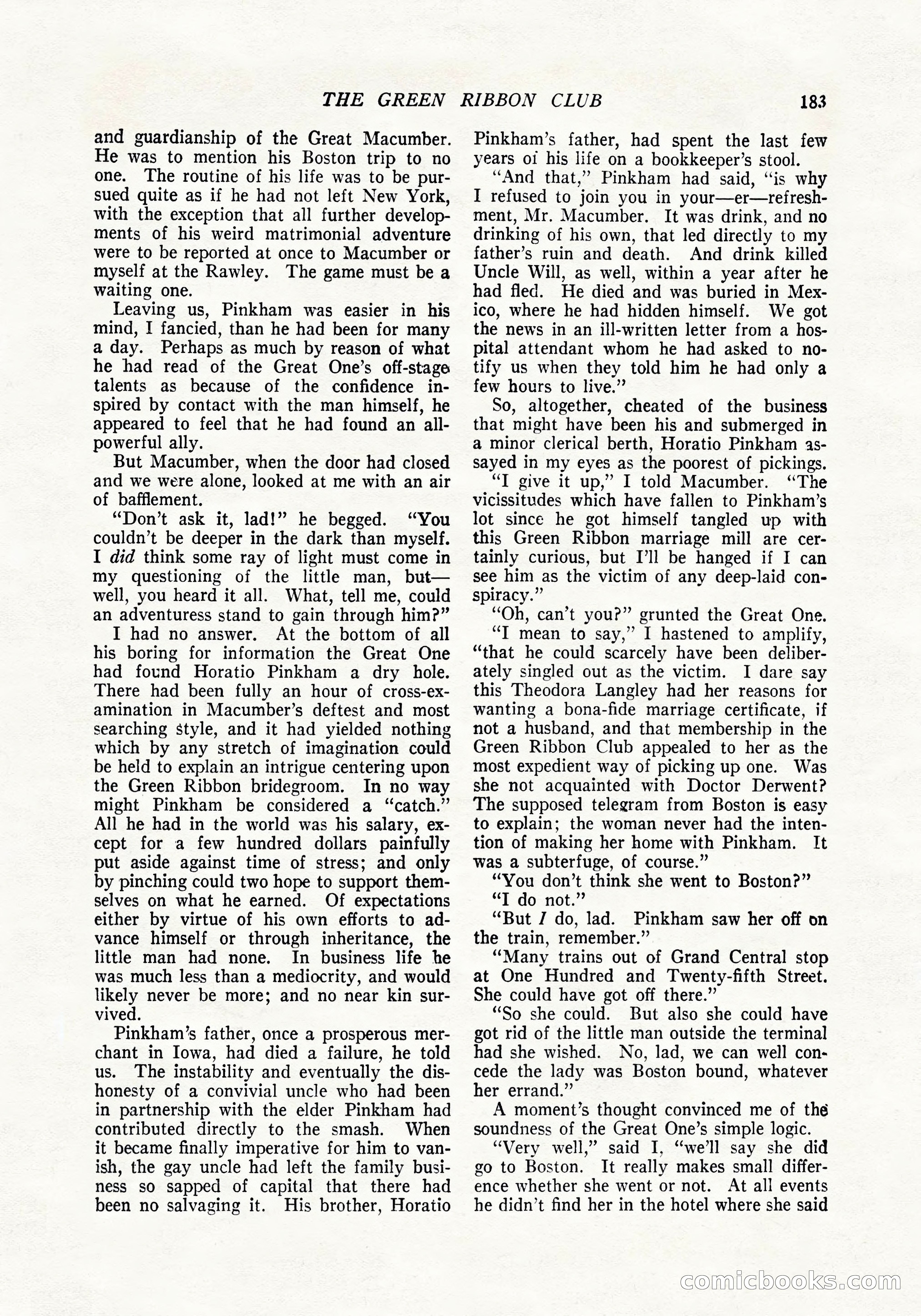 The Popular Magazine, April 20, 1924 — page 185 of 400