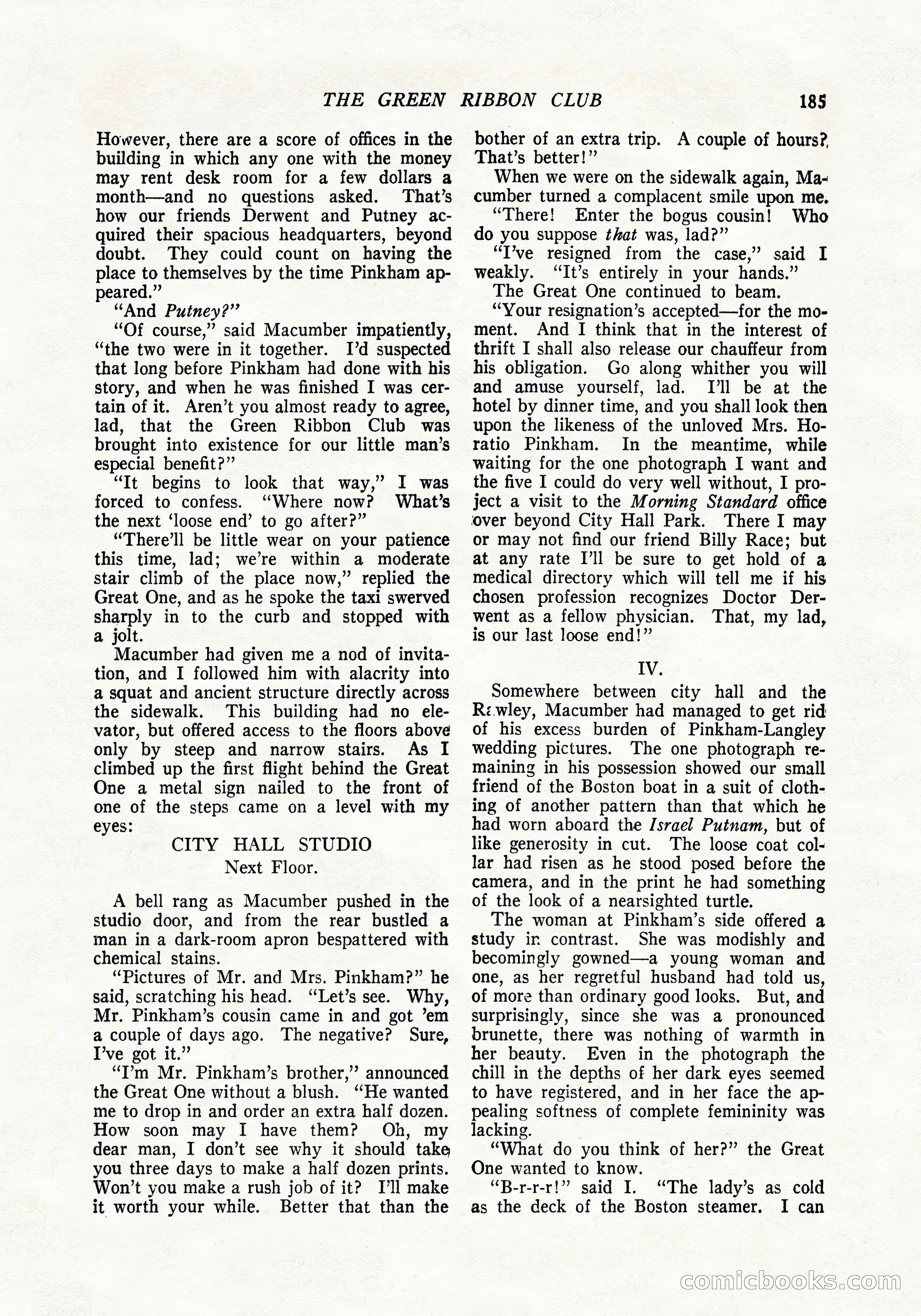 The Popular Magazine, April 20, 1924 — page 187 of 400