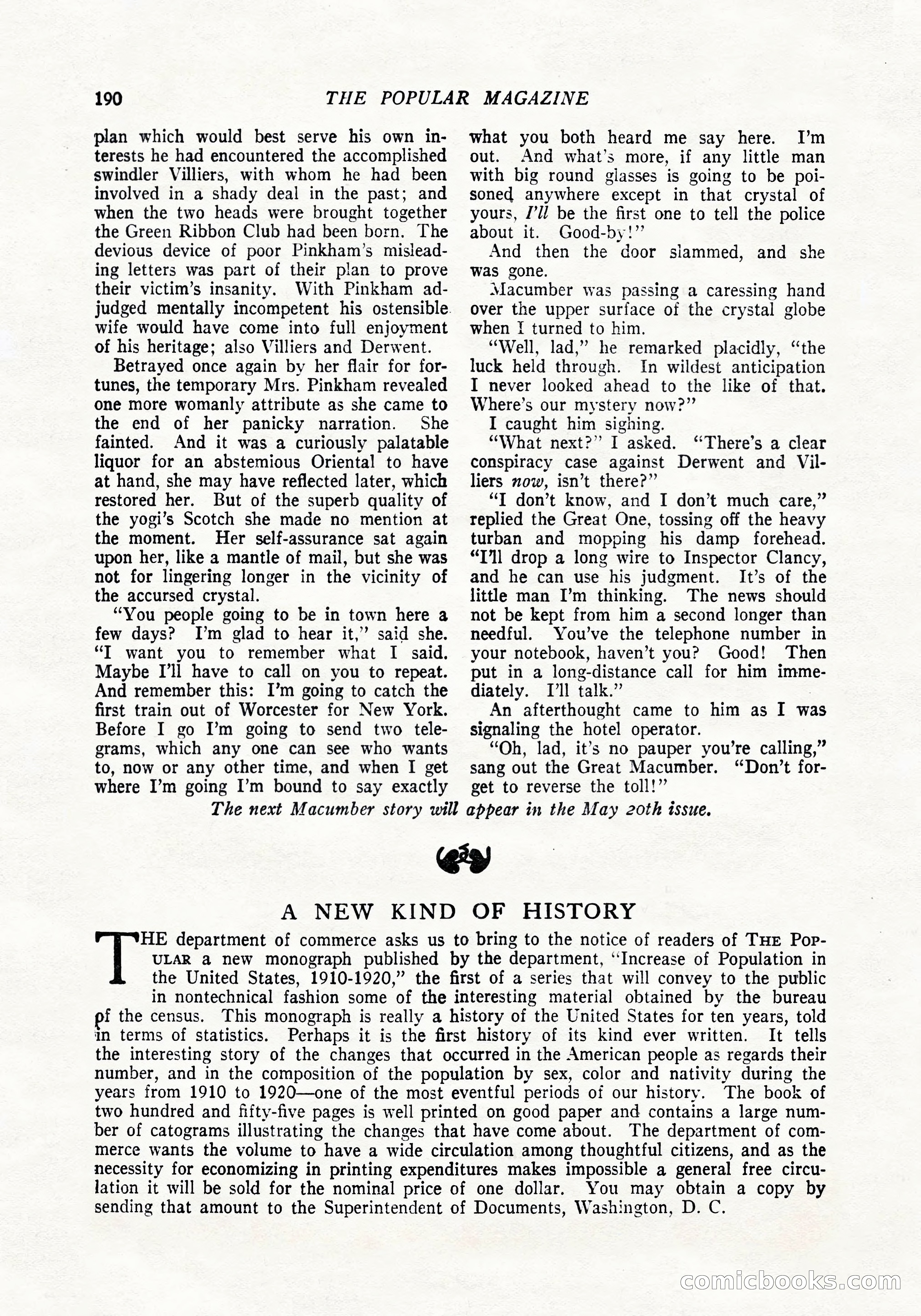 The Popular Magazine, April 20, 1924 — page 192 of 400
