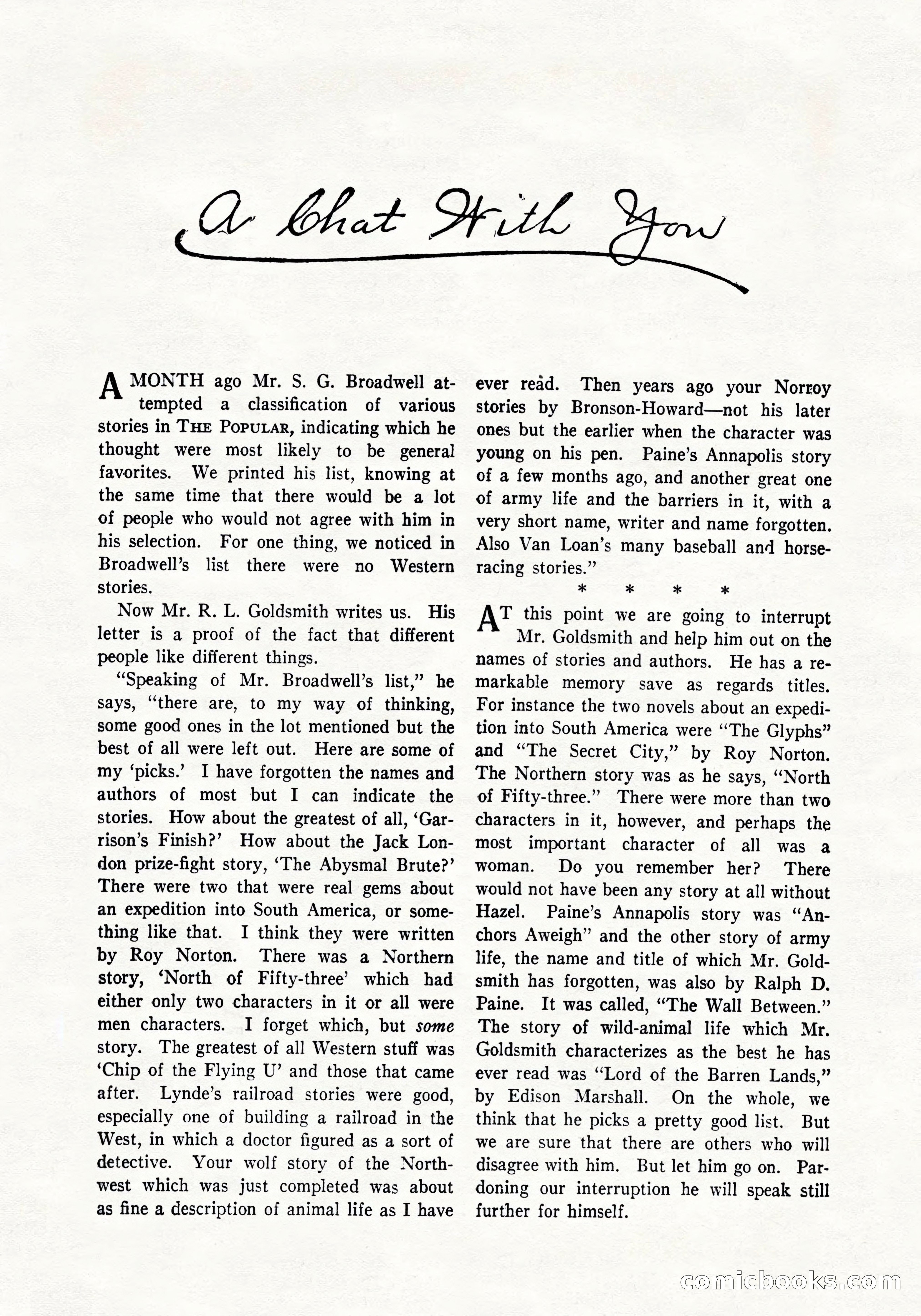 The Popular Magazine, April 20, 1924 — page 193 of 400