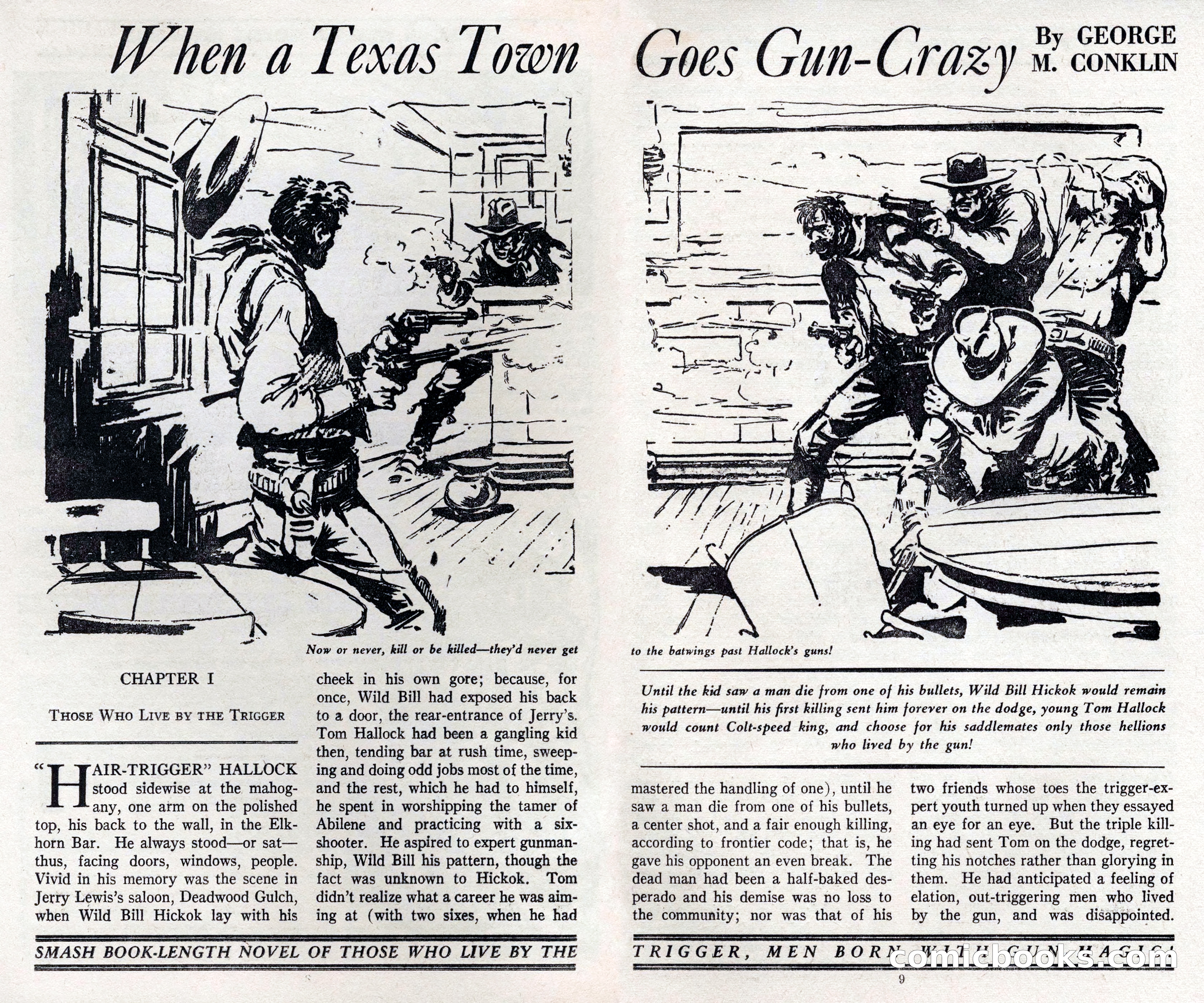 Two-Gun Western Novels Magazine — page 8 of 116