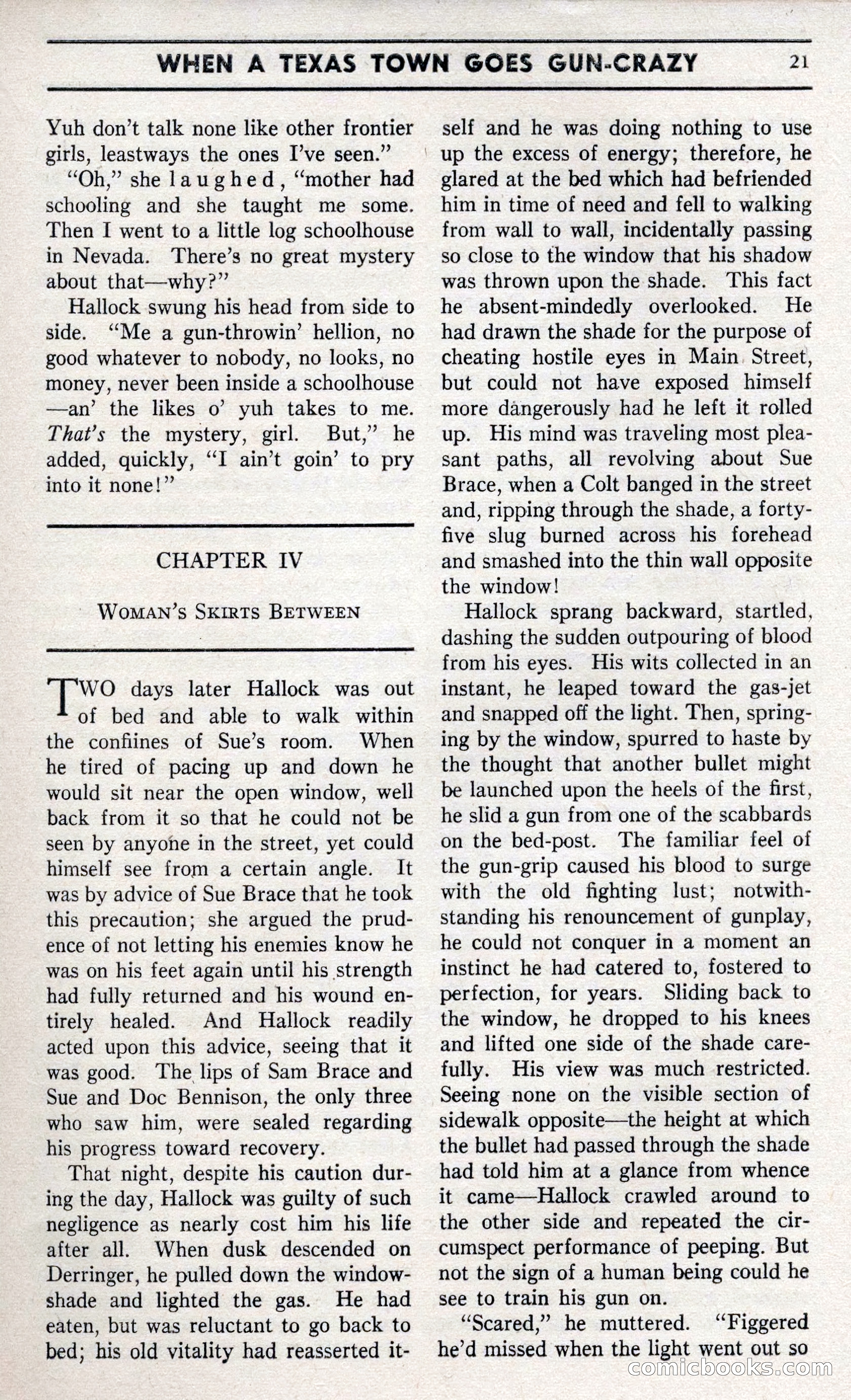 Two-Gun Western Novels Magazine — page 20 of 116