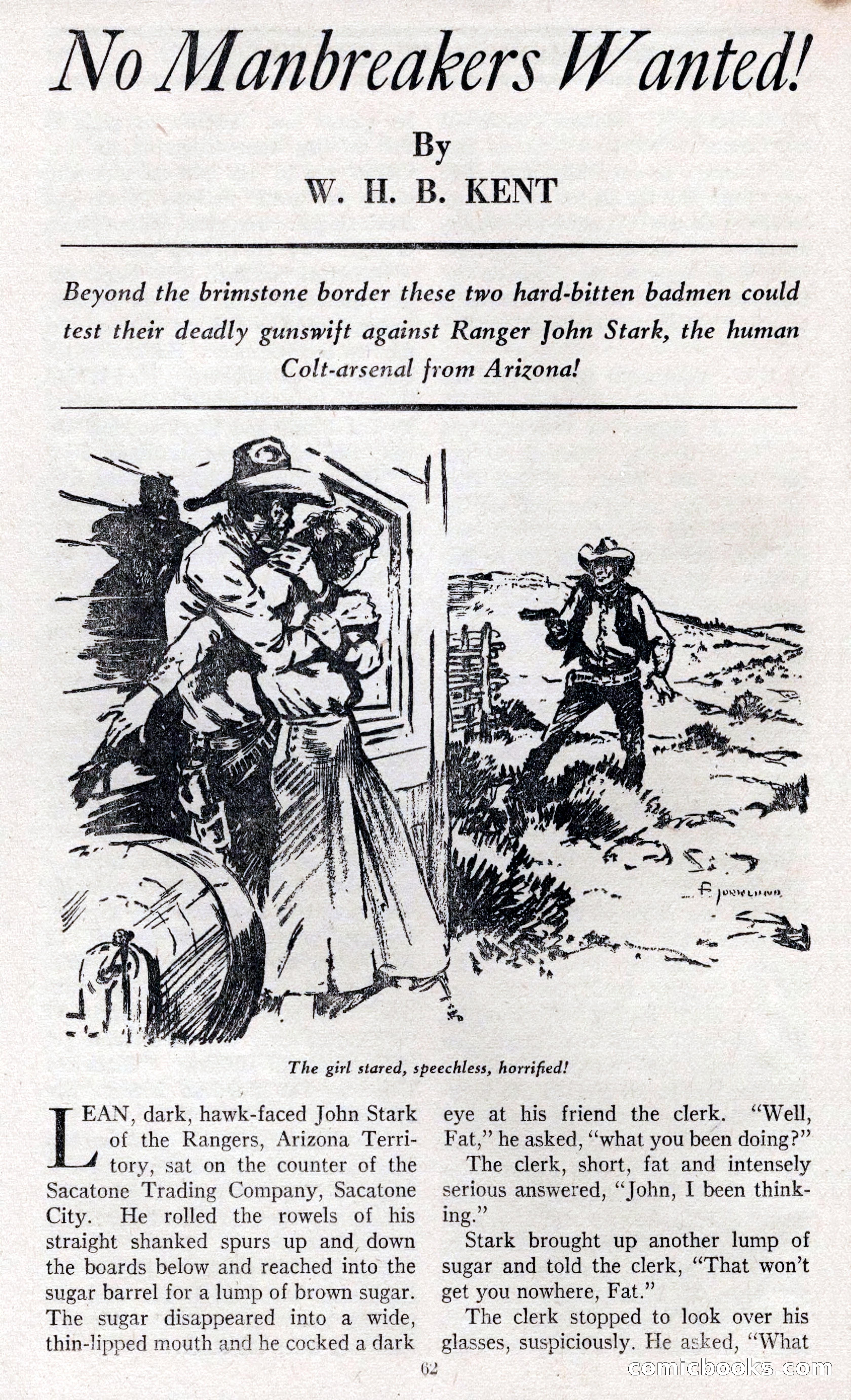 Two-Gun Western Novels Magazine — page 61 of 116