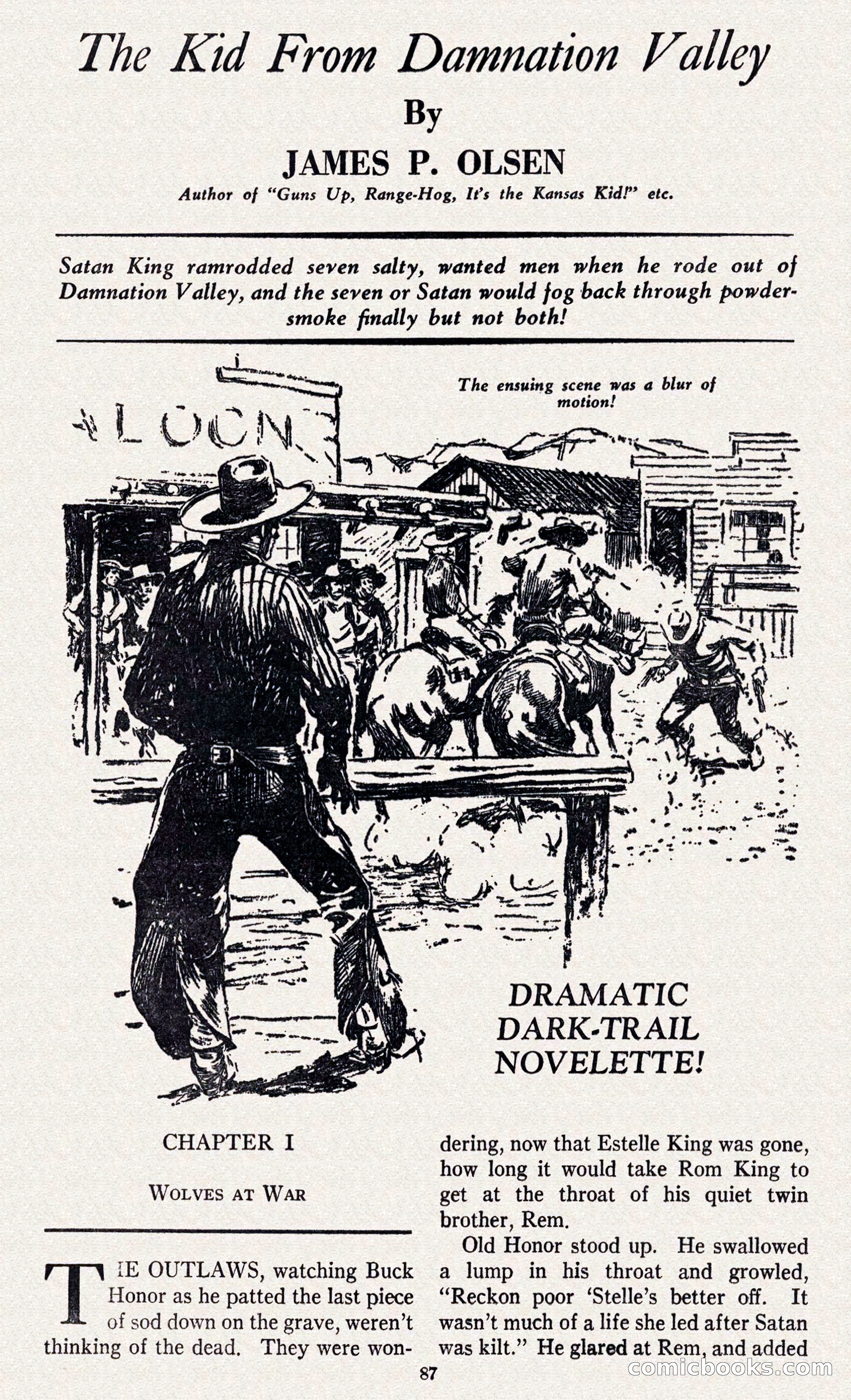 Two-Gun Western Novels Magazine — page 86 of 116