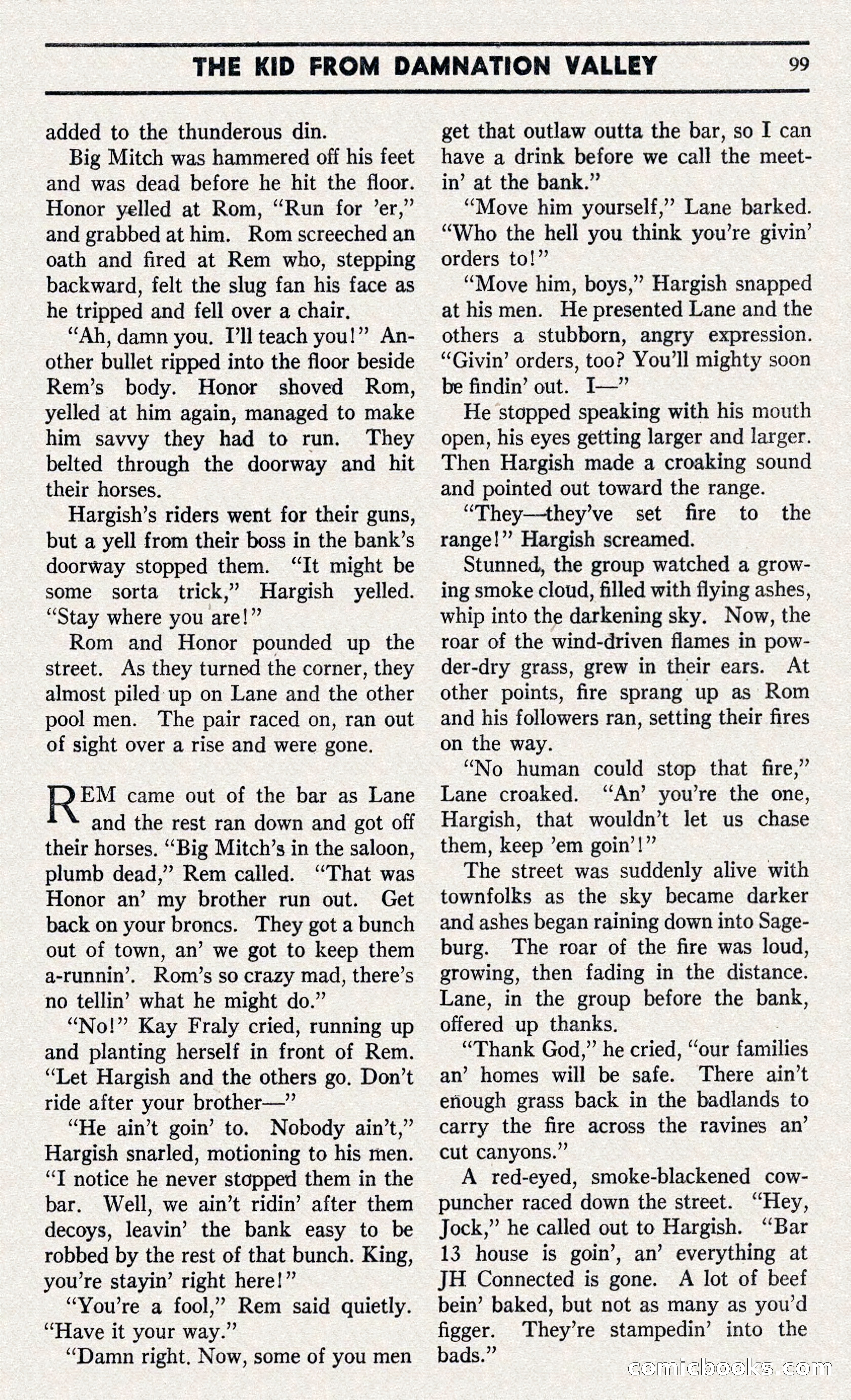 Two-Gun Western Novels Magazine — page 98 of 116