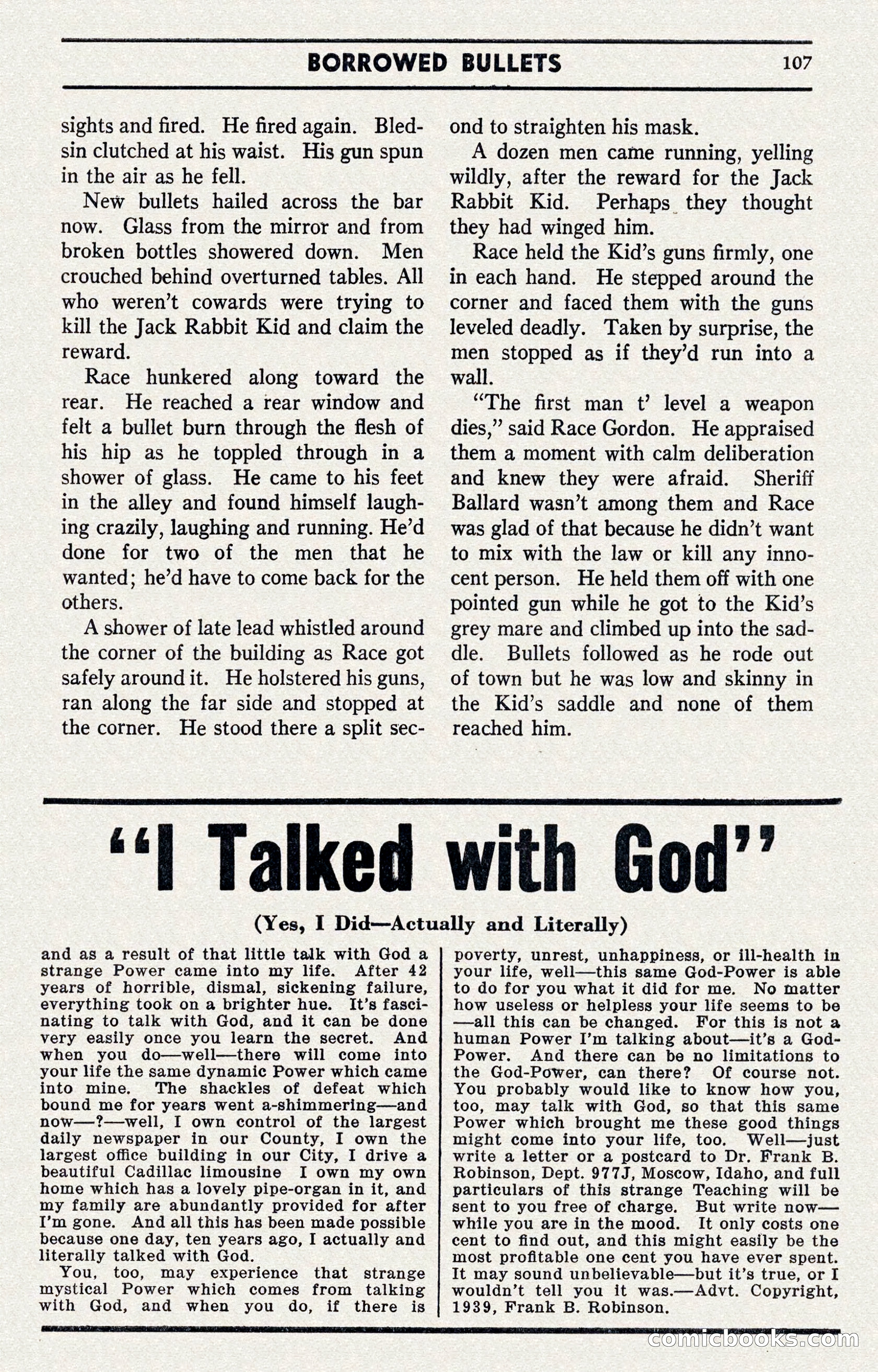Two-Gun Western Novels Magazine — page 106 of 116