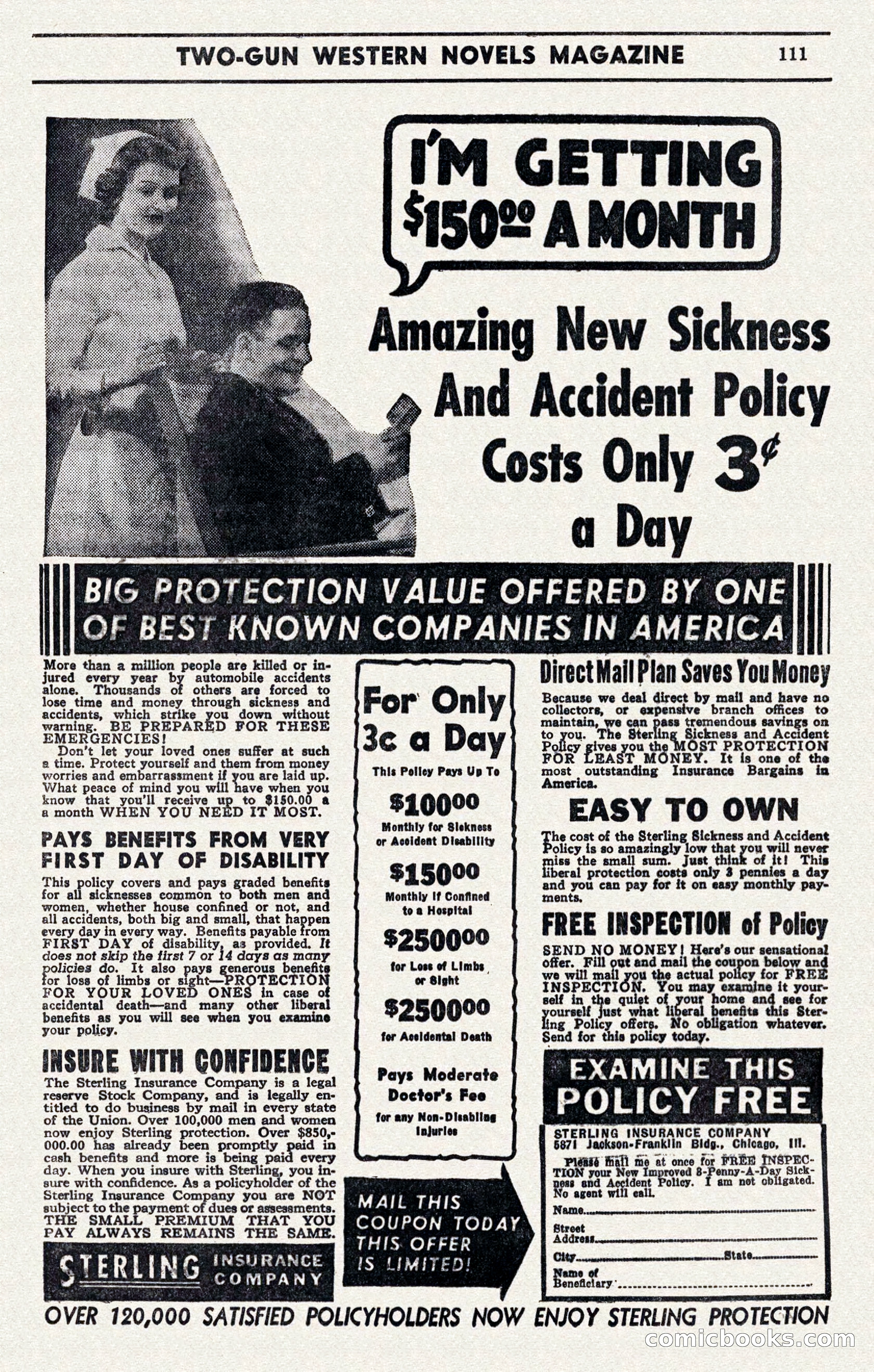 Two-Gun Western Novels Magazine — page 110 of 116