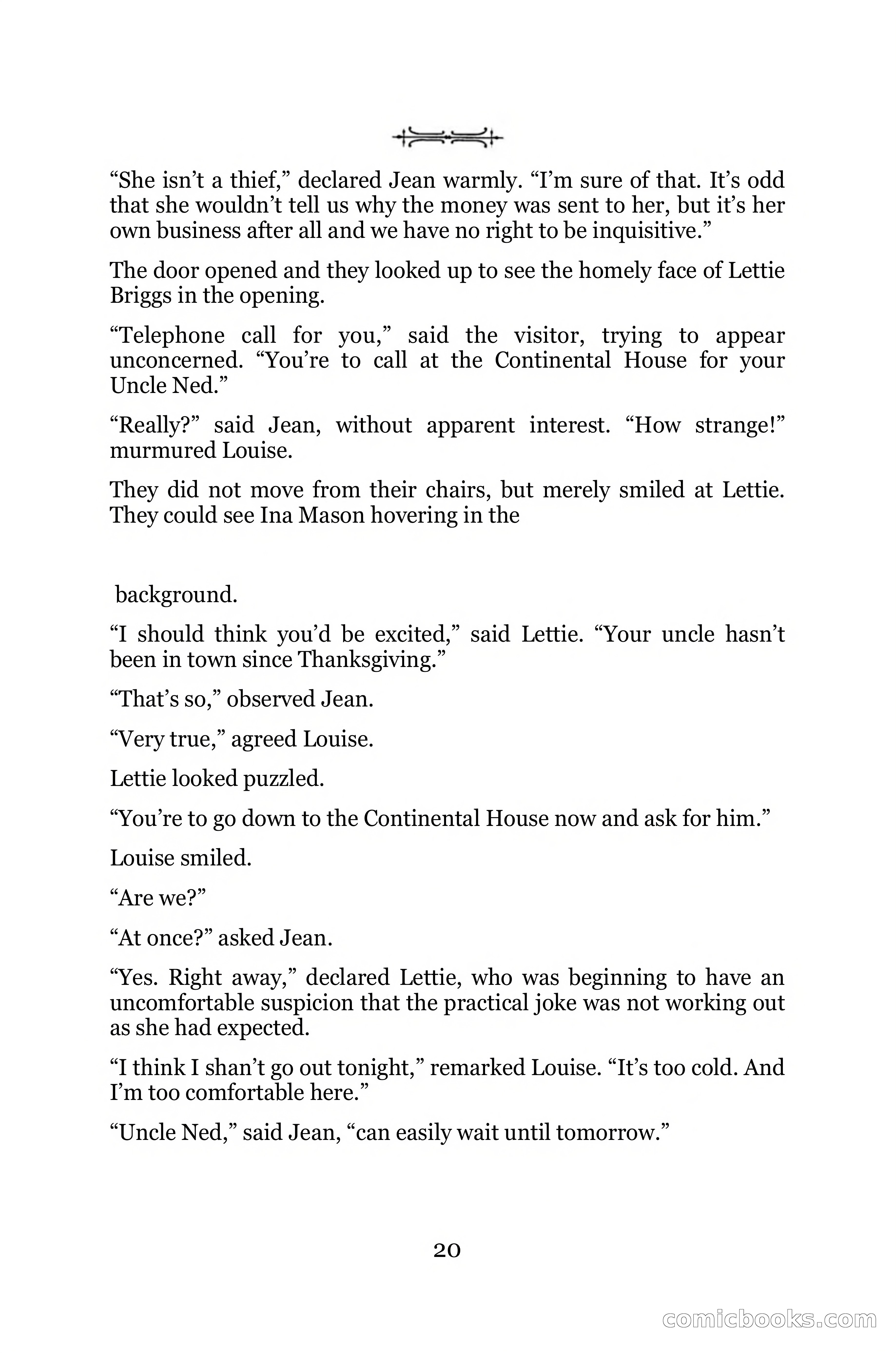 In the Shadow of the Tower — page 20 of 156