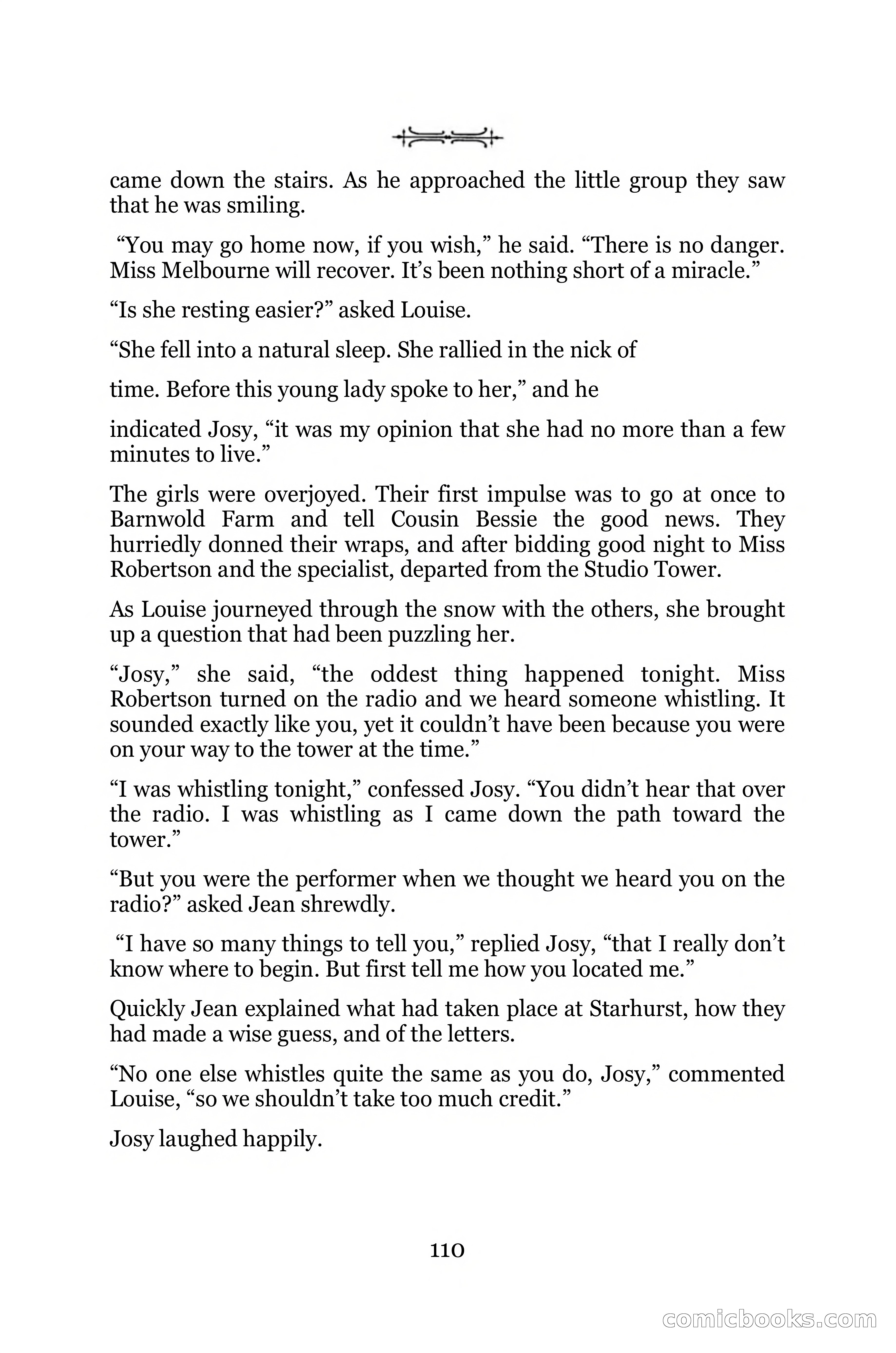 In the Shadow of the Tower — page 110 of 156