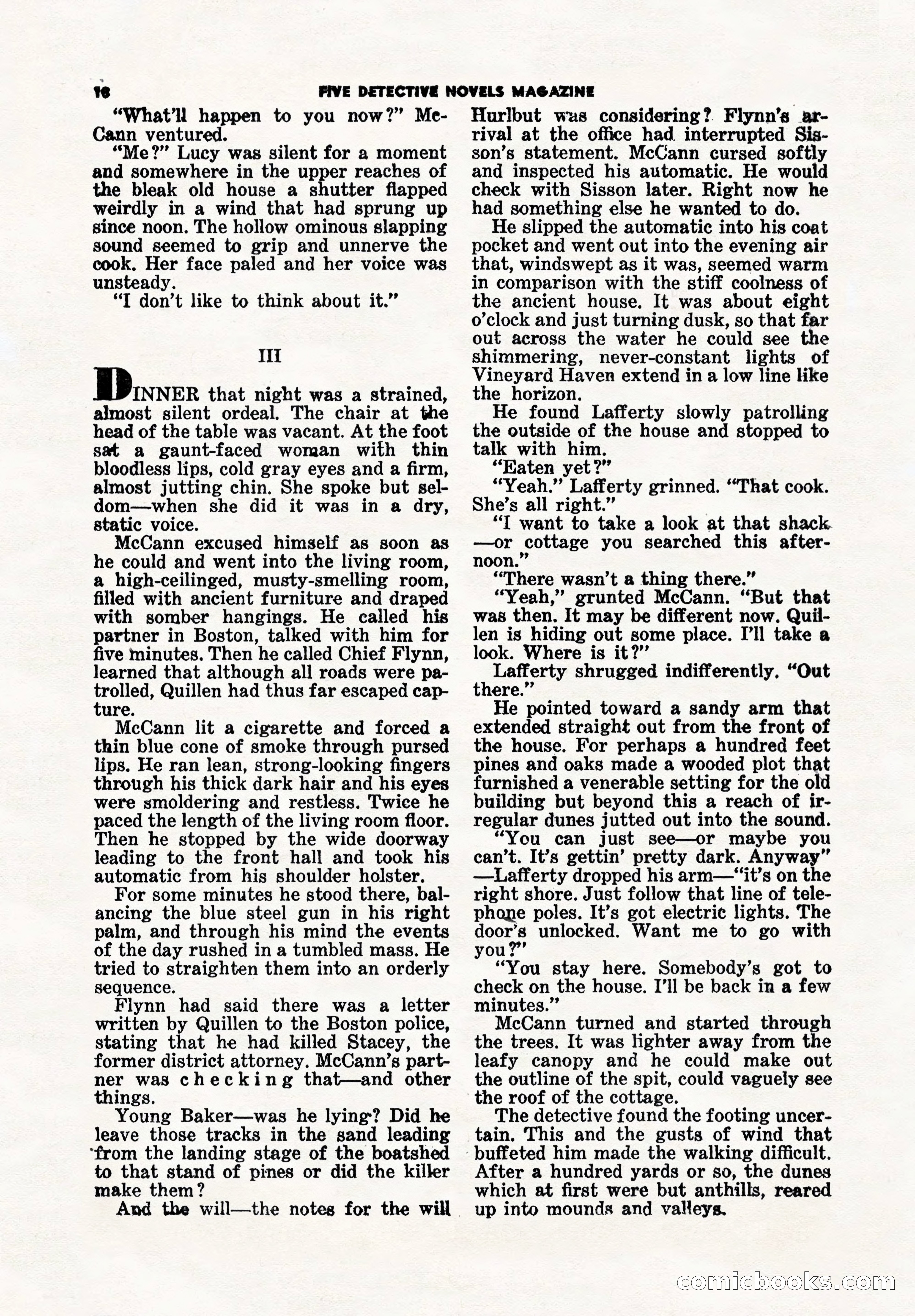 5 Detective Novels Magazine Cover — page 18 of 148