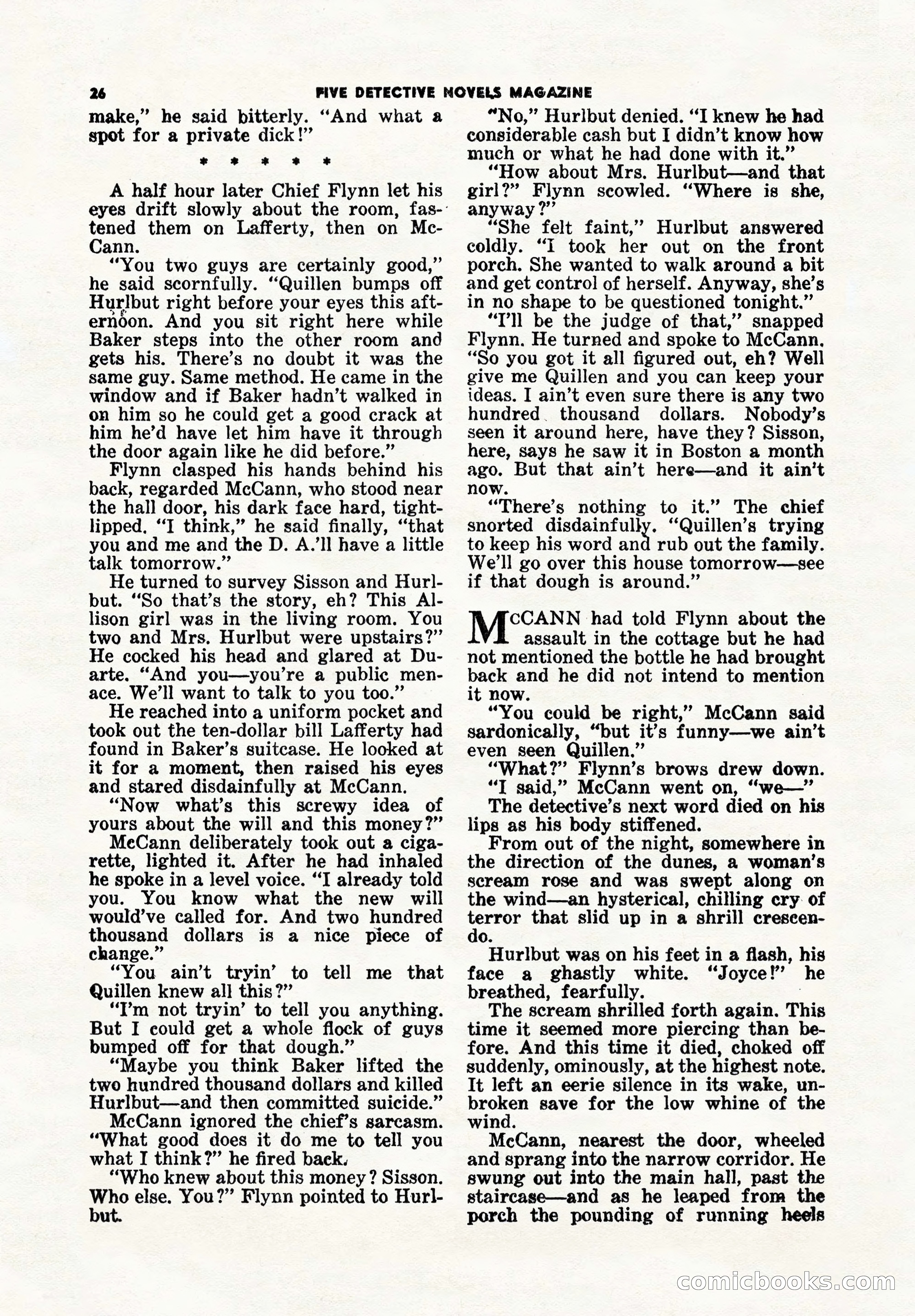 5 Detective Novels Magazine Cover — page 26 of 148