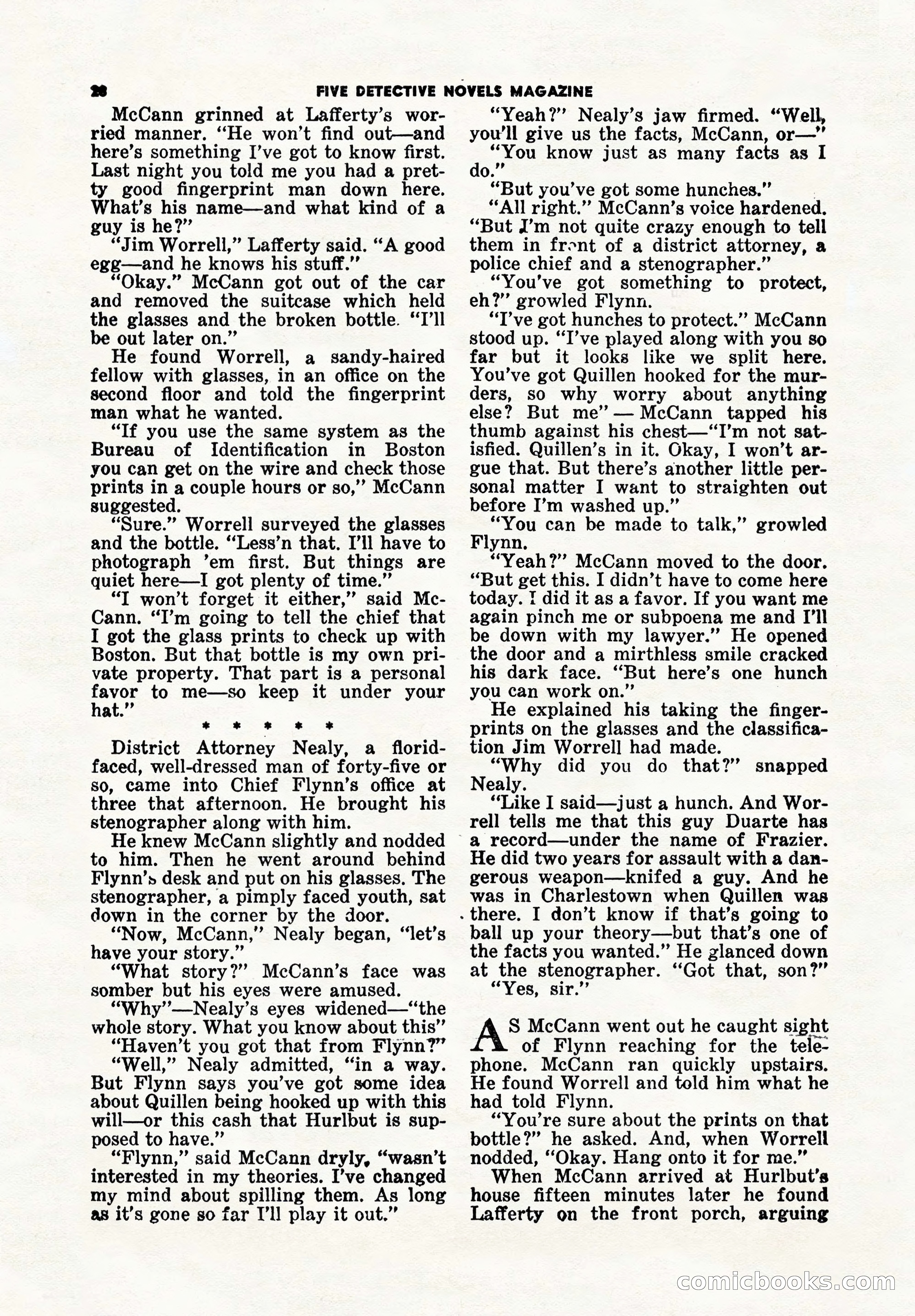 5 Detective Novels Magazine Cover — page 28 of 148