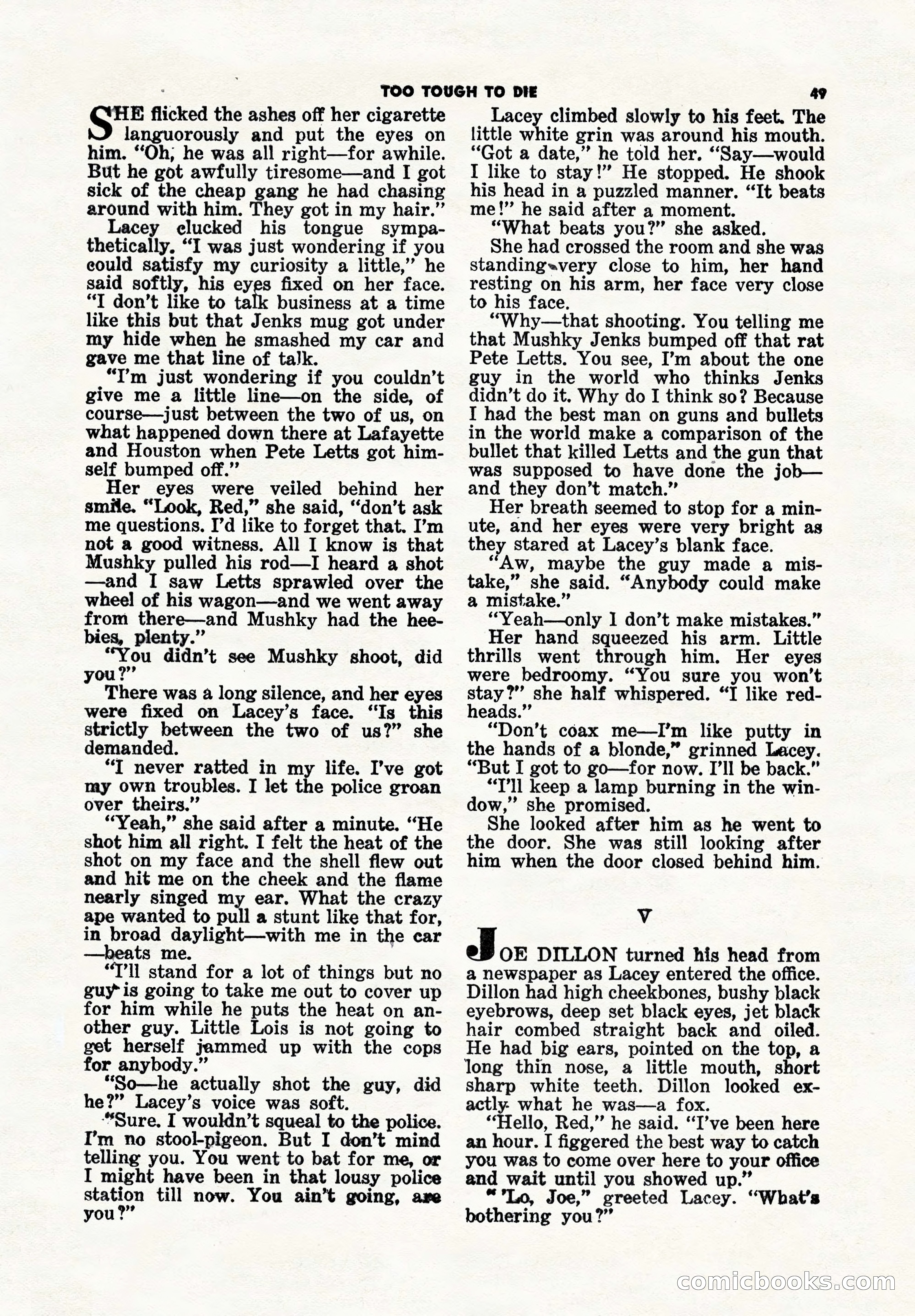 5 Detective Novels Magazine Cover — page 49 of 148