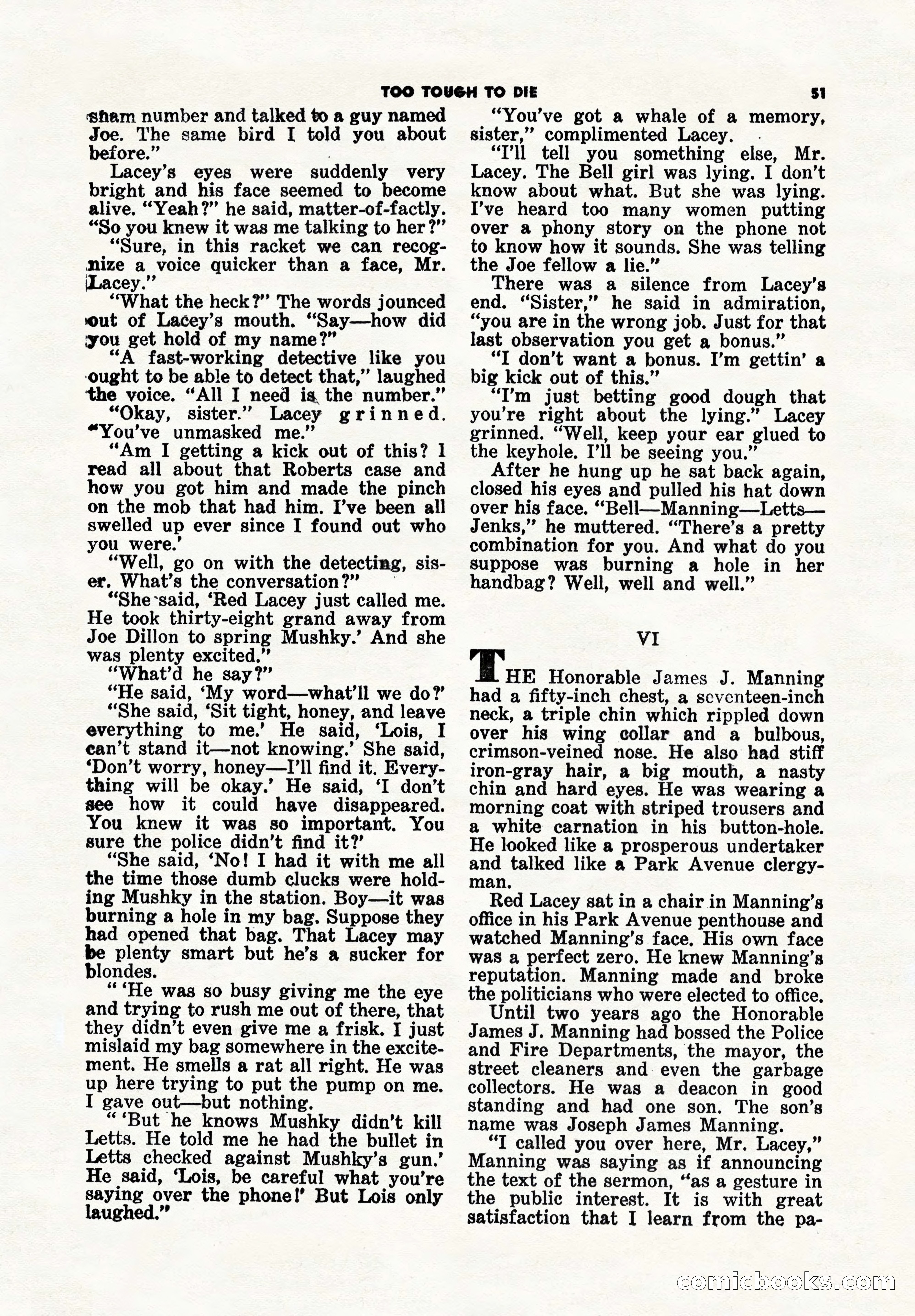 5 Detective Novels Magazine Cover — page 51 of 148