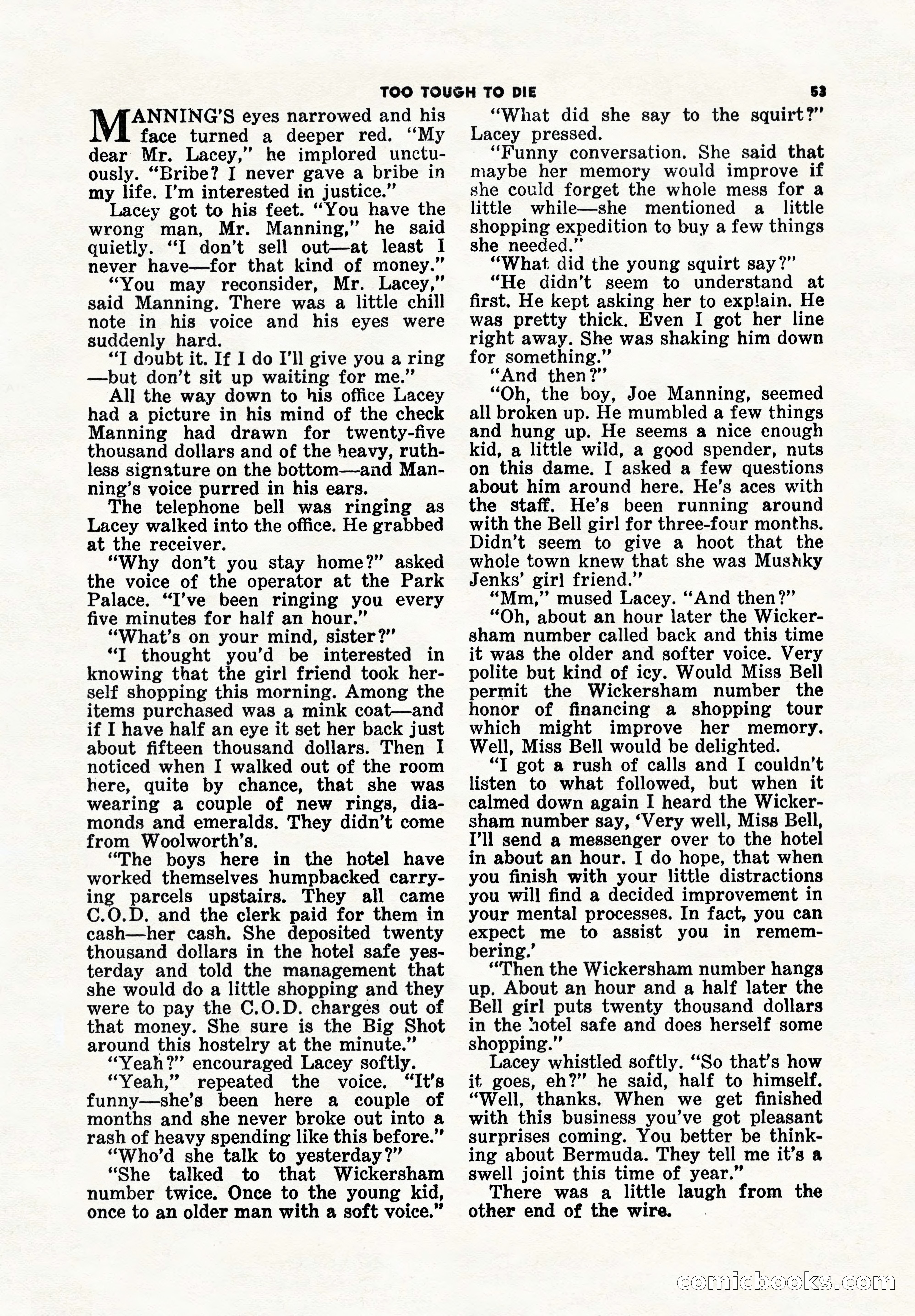 5 Detective Novels Magazine Cover — page 53 of 148