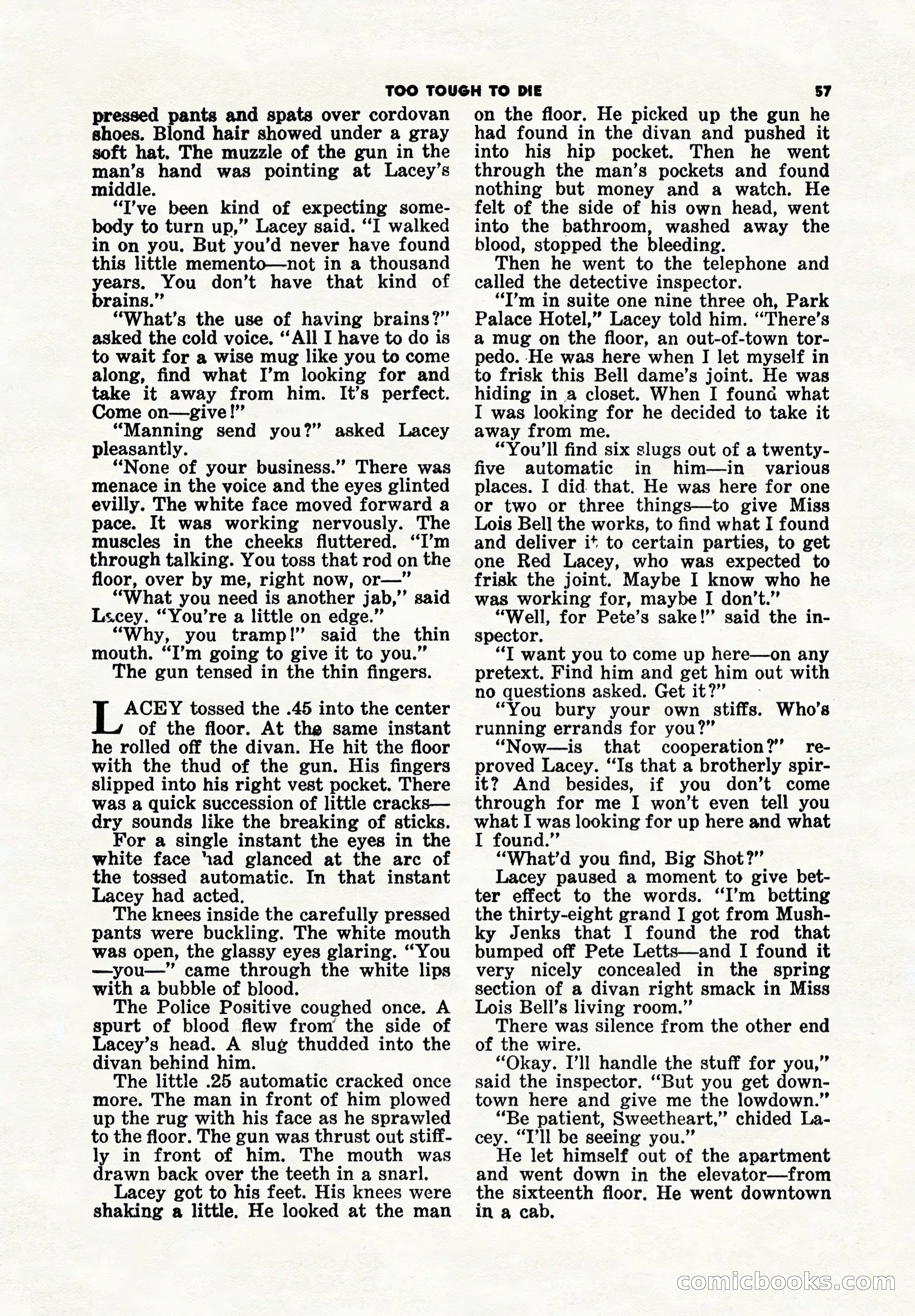 5 Detective Novels Magazine Cover — page 57 of 148