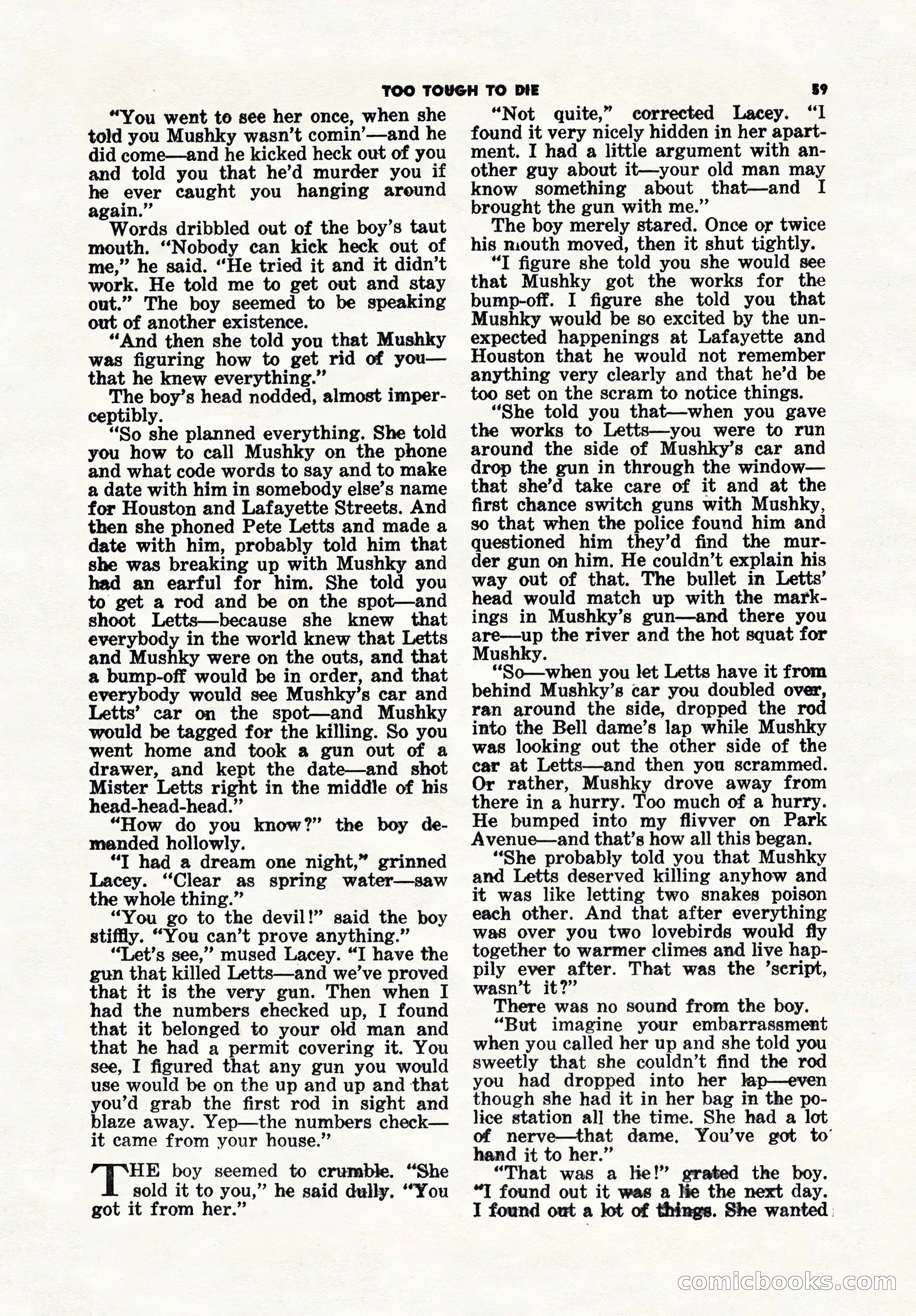5 Detective Novels Magazine Cover — page 59 of 148
