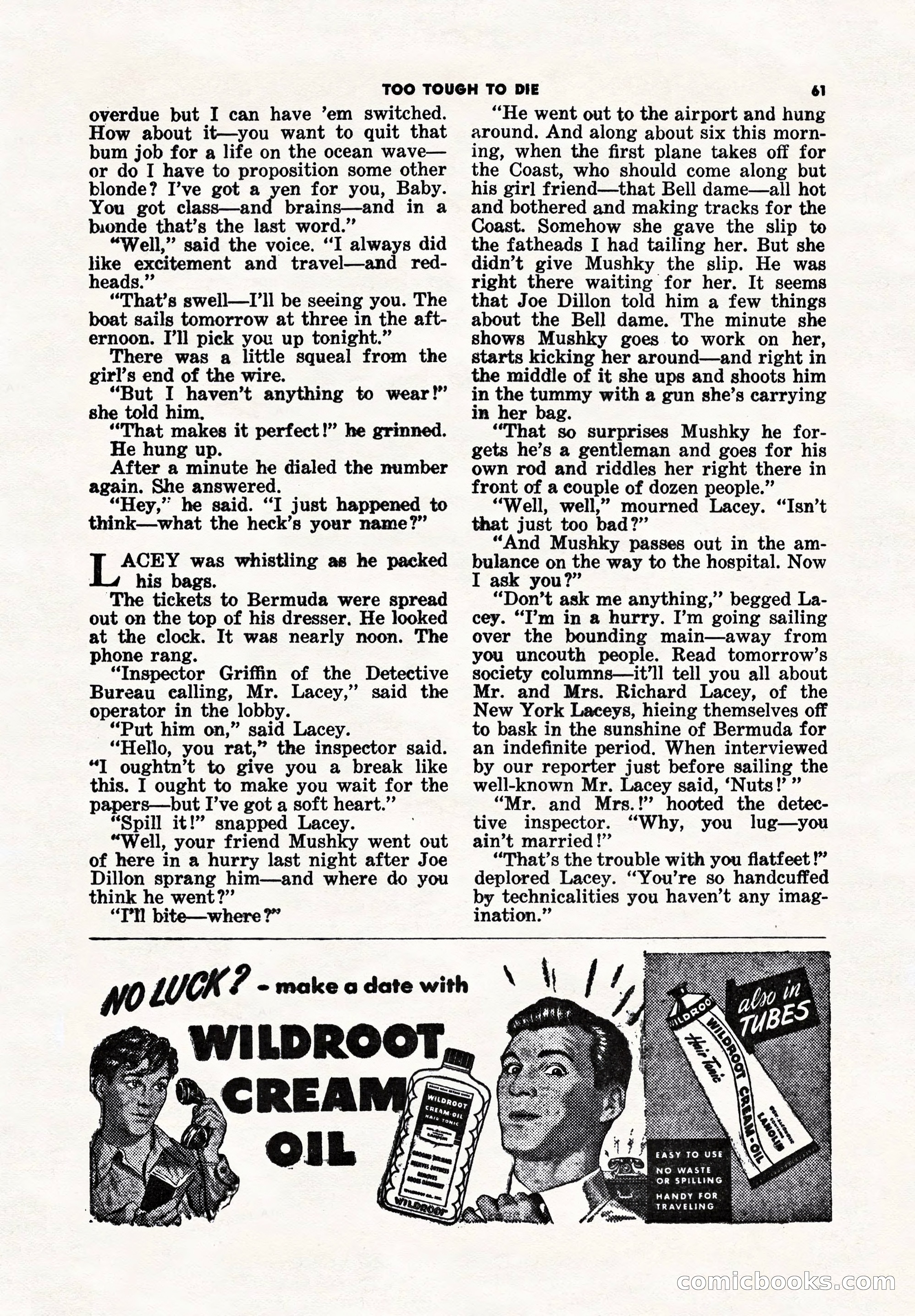 5 Detective Novels Magazine Cover — page 61 of 148