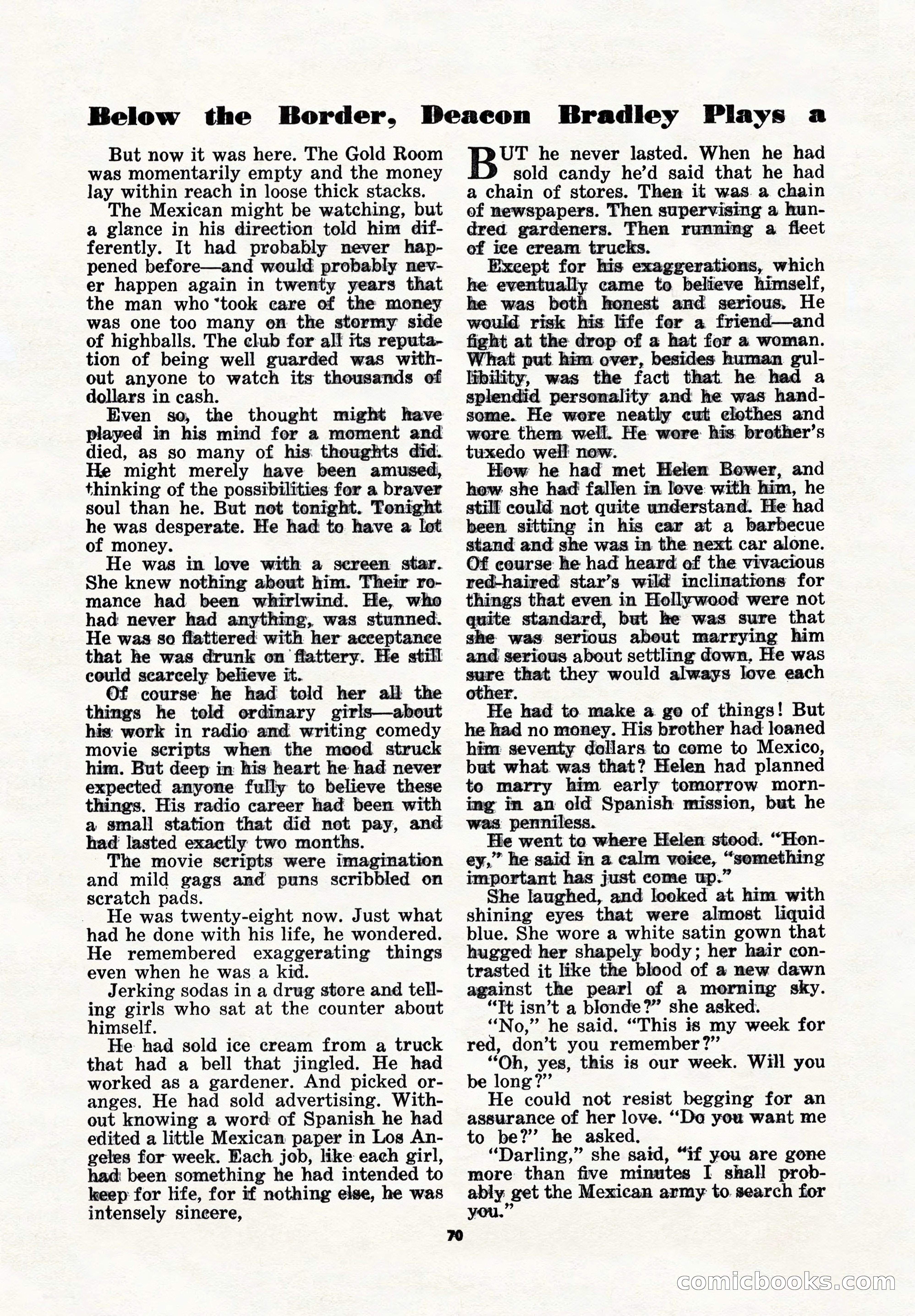 5 Detective Novels Magazine Cover — page 70 of 148