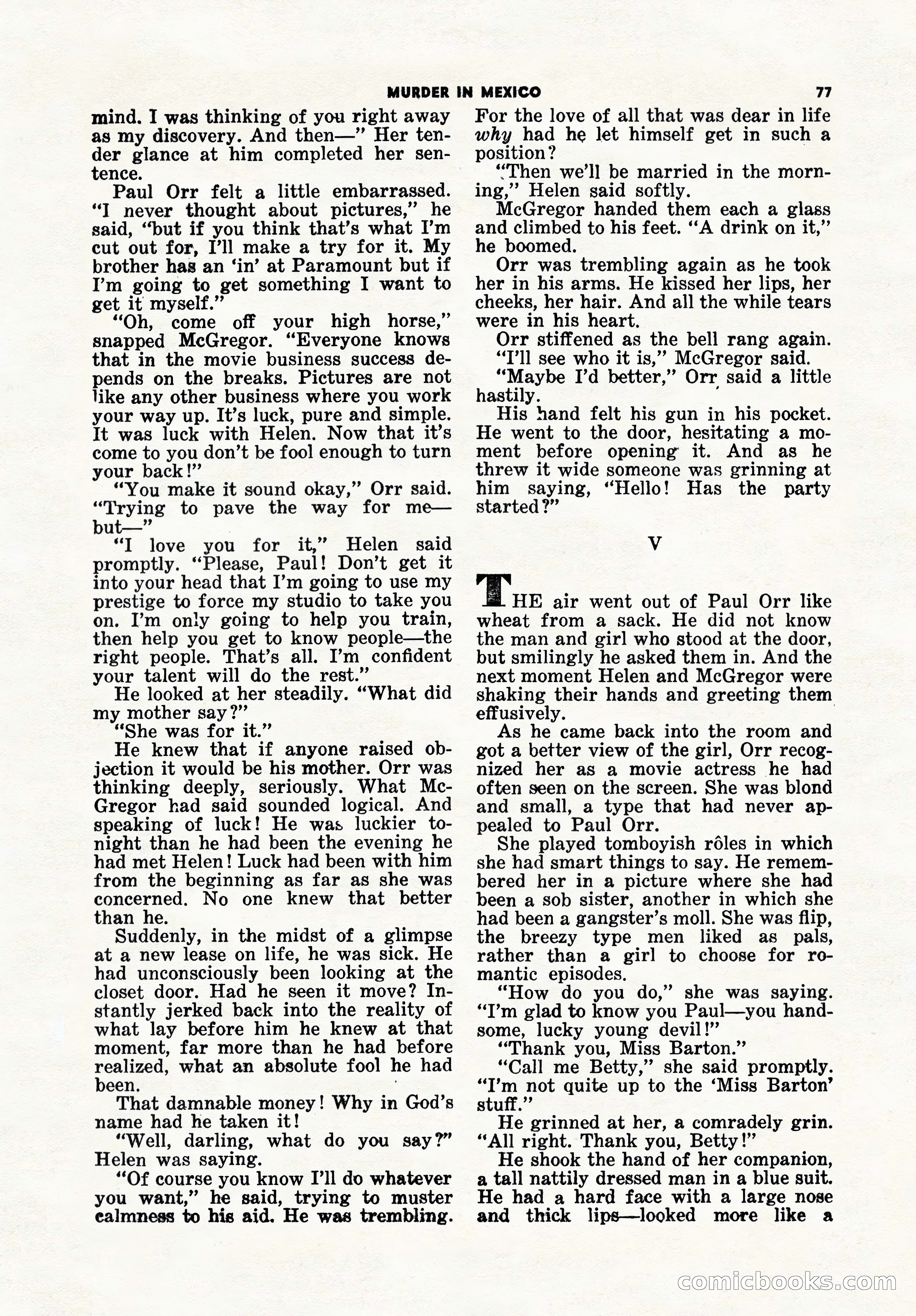 5 Detective Novels Magazine Cover — page 77 of 148