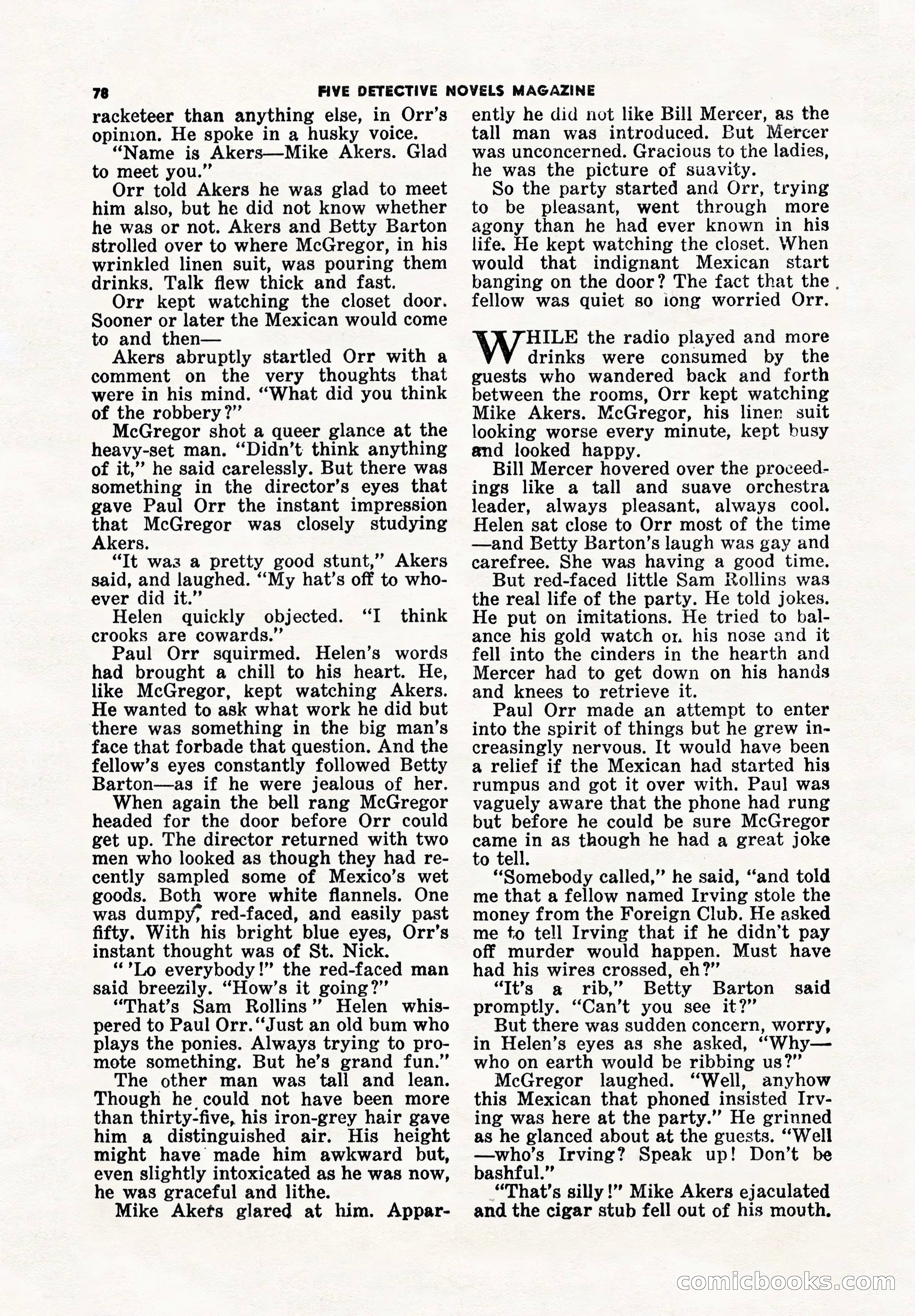 5 Detective Novels Magazine Cover — page 78 of 148
