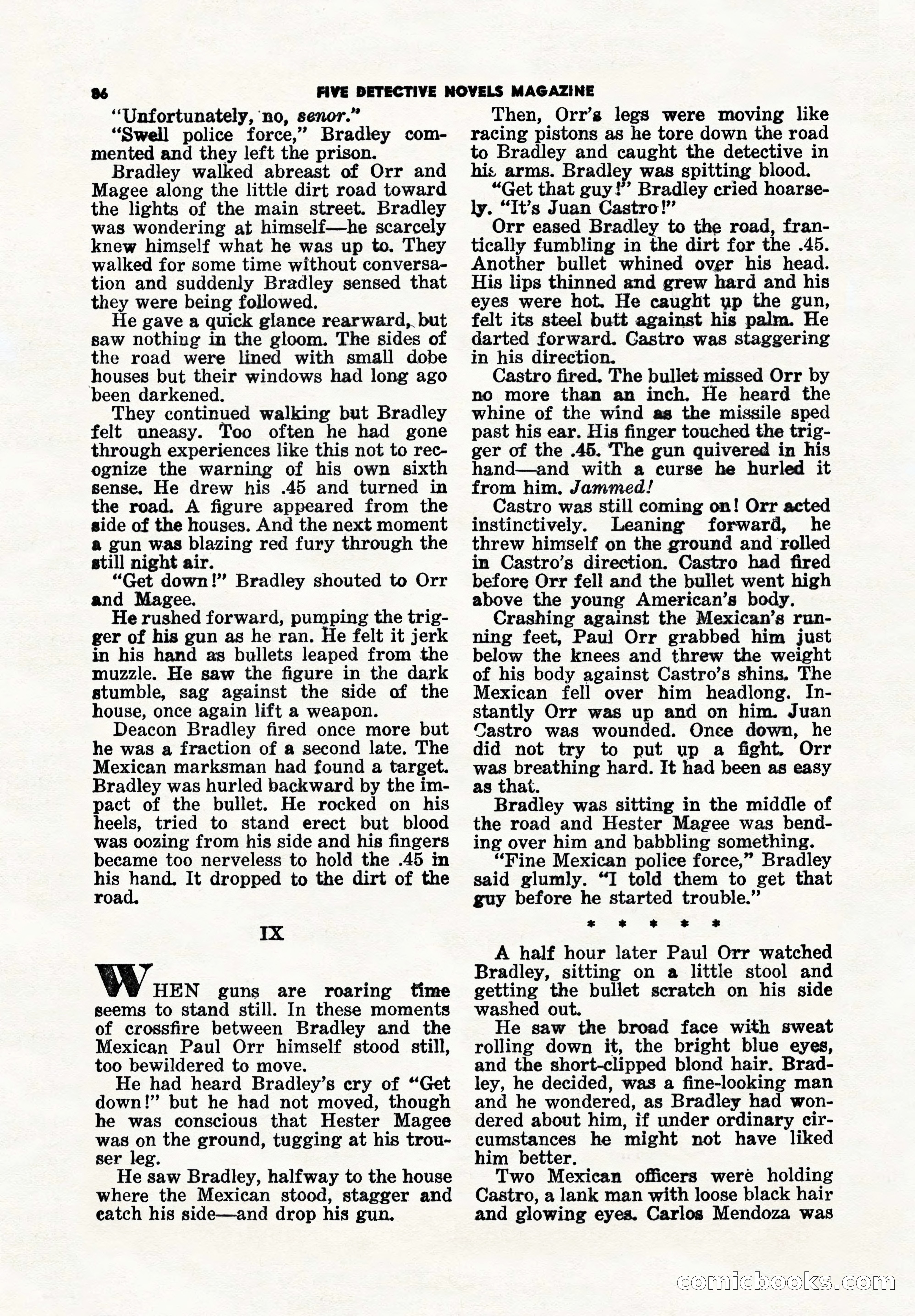 5 Detective Novels Magazine Cover — page 86 of 148
