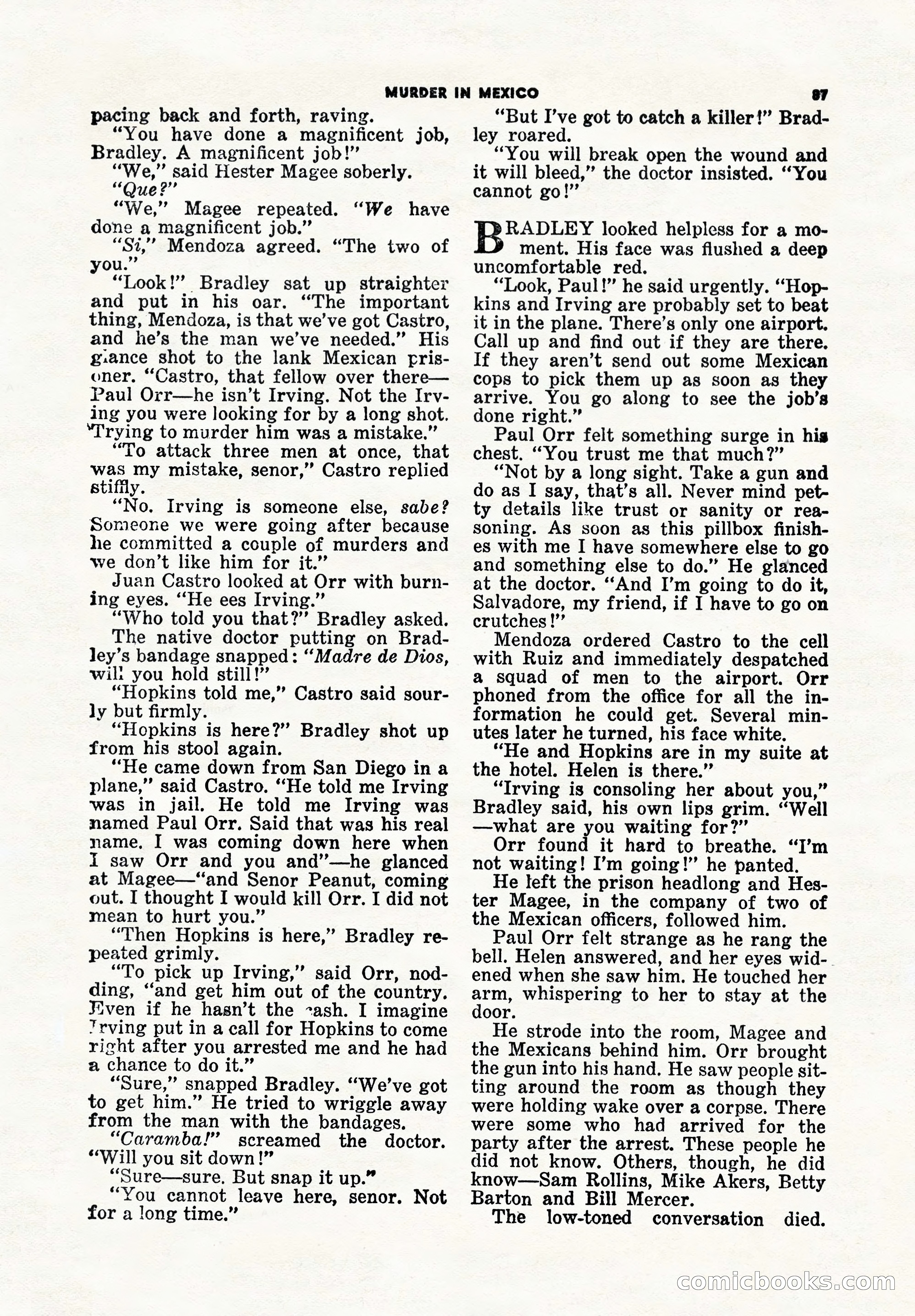 5 Detective Novels Magazine Cover — page 87 of 148