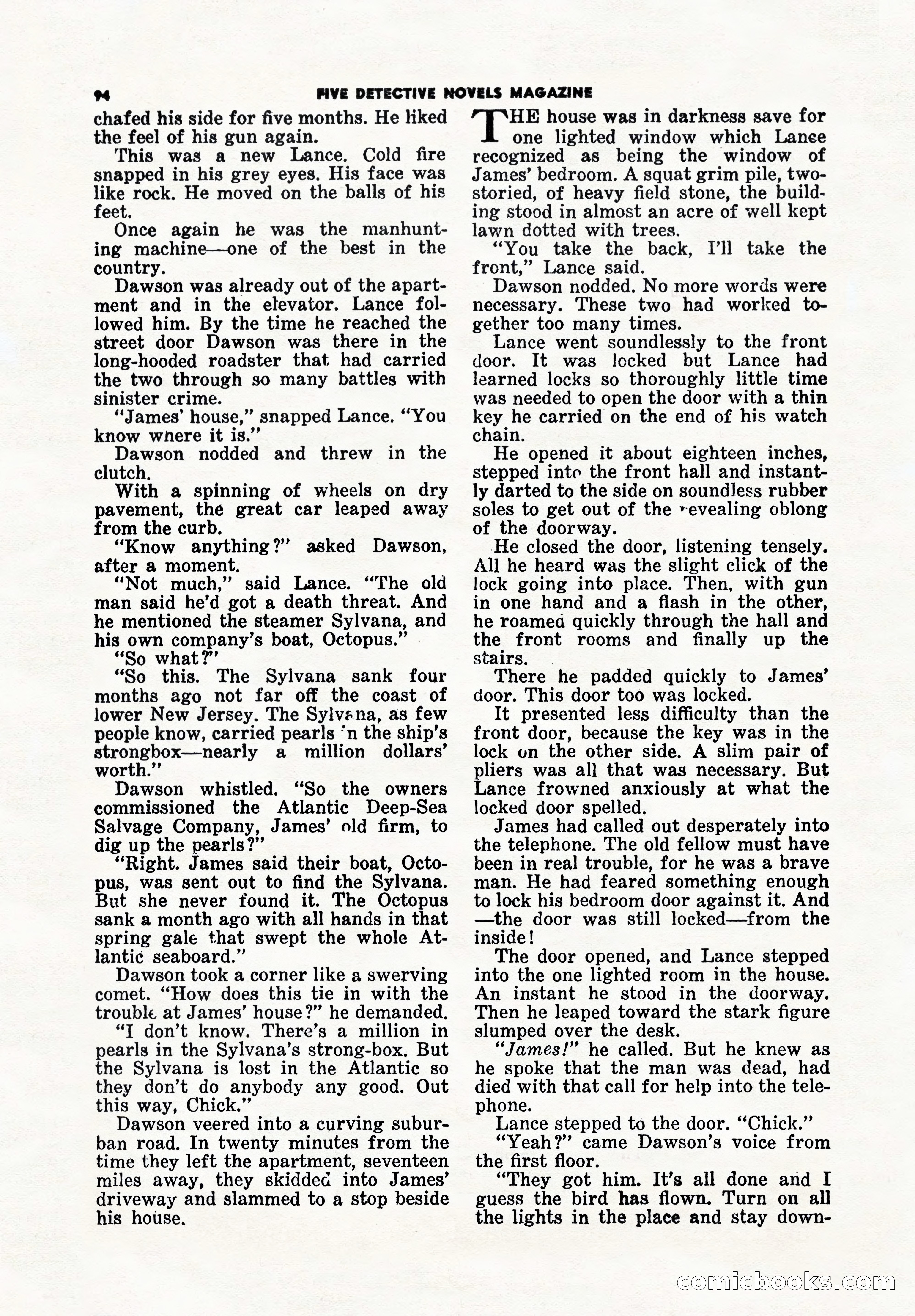 5 Detective Novels Magazine Cover — page 94 of 148