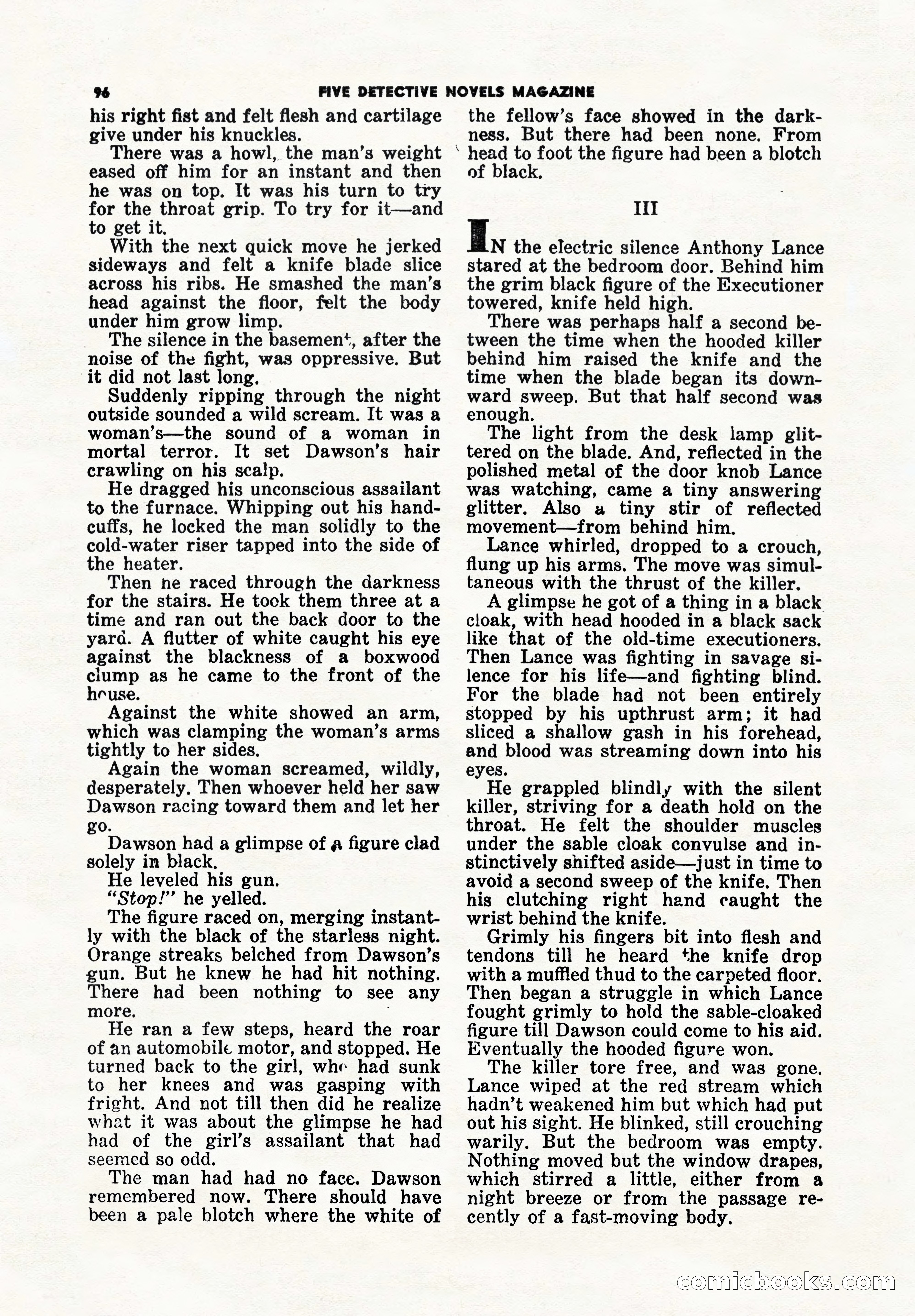 5 Detective Novels Magazine Cover — page 96 of 148