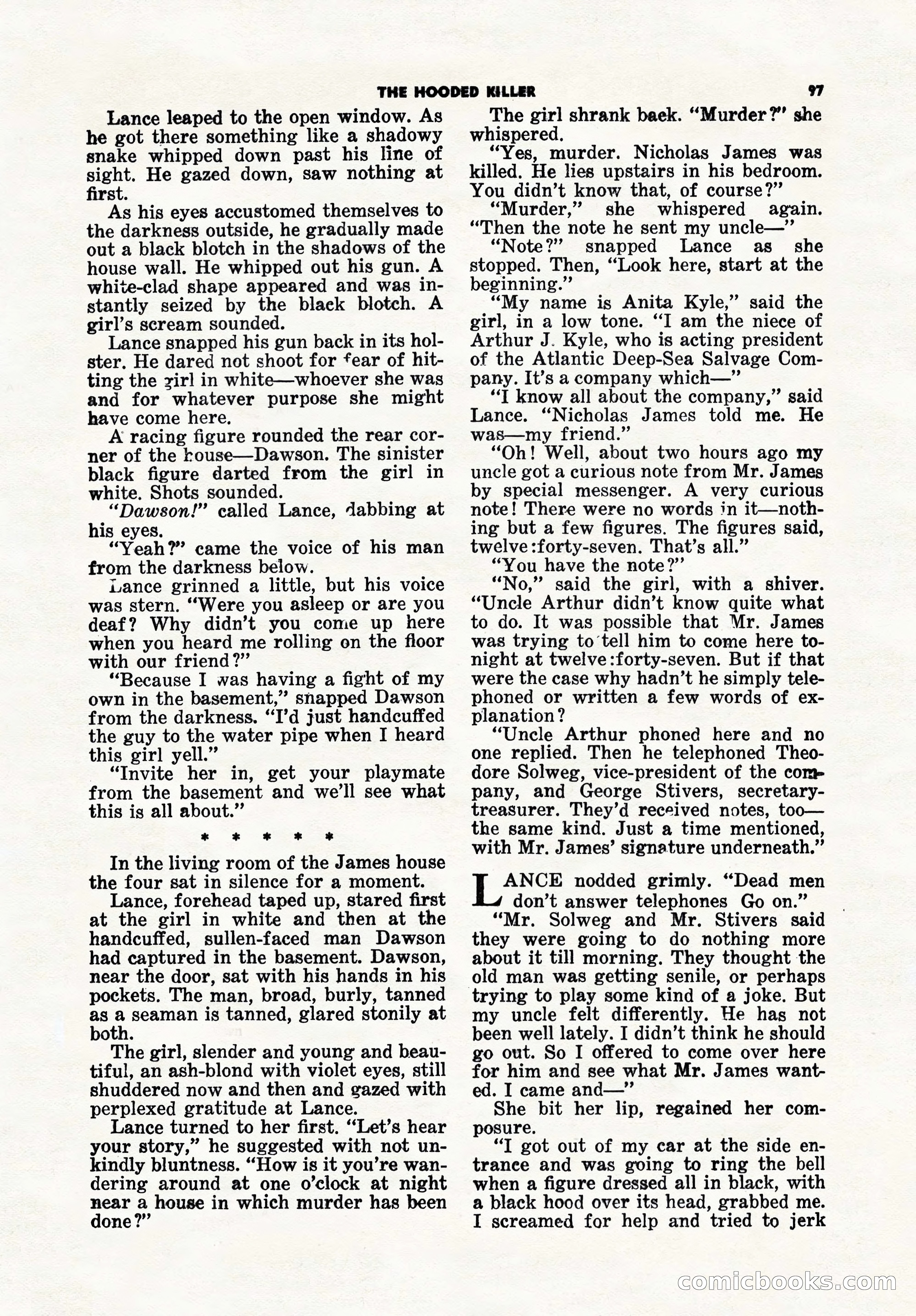 5 Detective Novels Magazine Cover — page 97 of 148