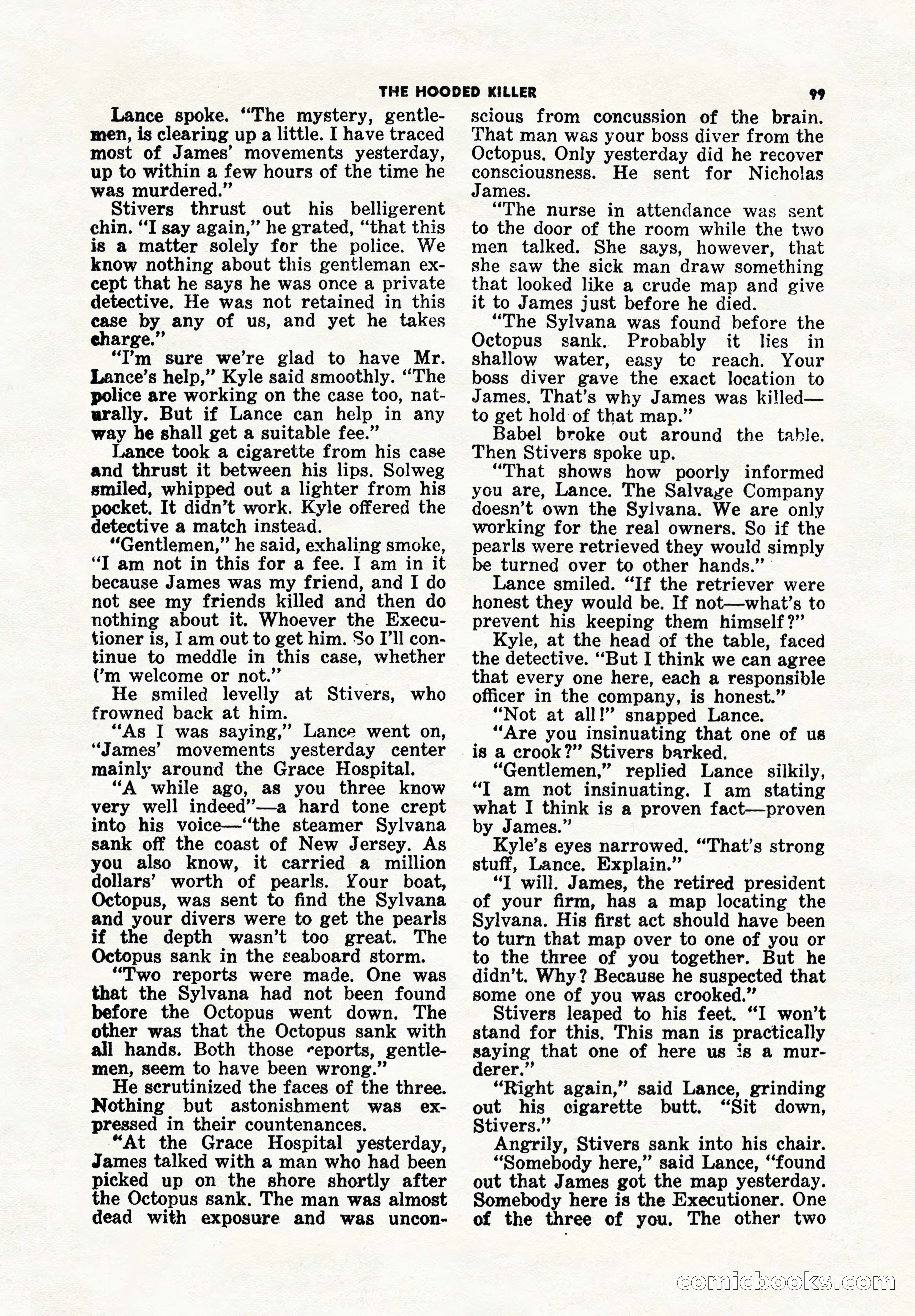 5 Detective Novels Magazine Cover — page 99 of 148